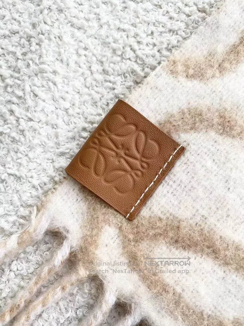 Loewe Loewe Logo Print Scarf Size ONE SIZE - 5 Thumbnail