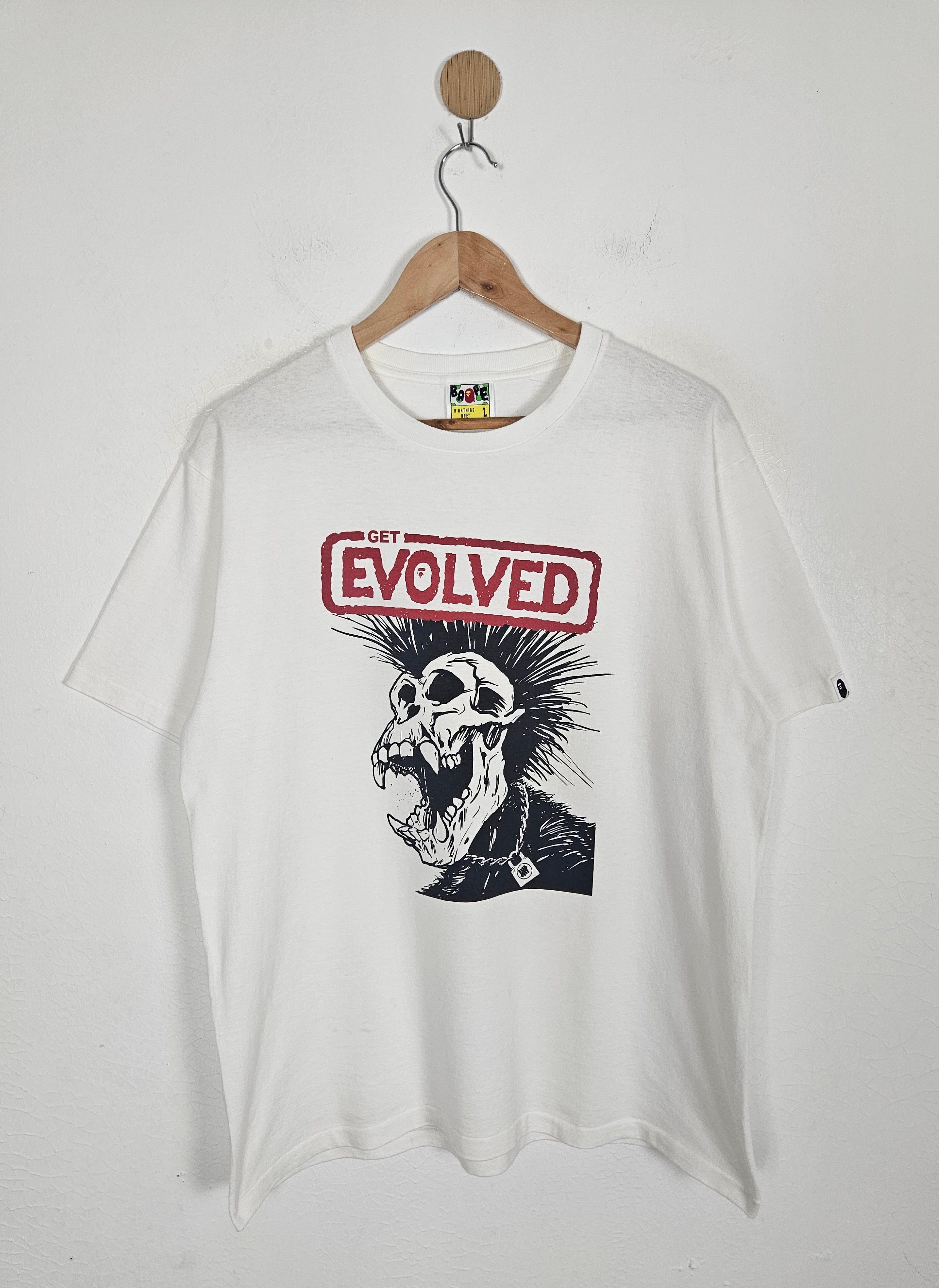 Bape × Undefeated A Bathing Ape BAPE x Undefeated Get Evolved exploited shirt Size US L / EU 52-54 / 3 - 1 Thumbnail