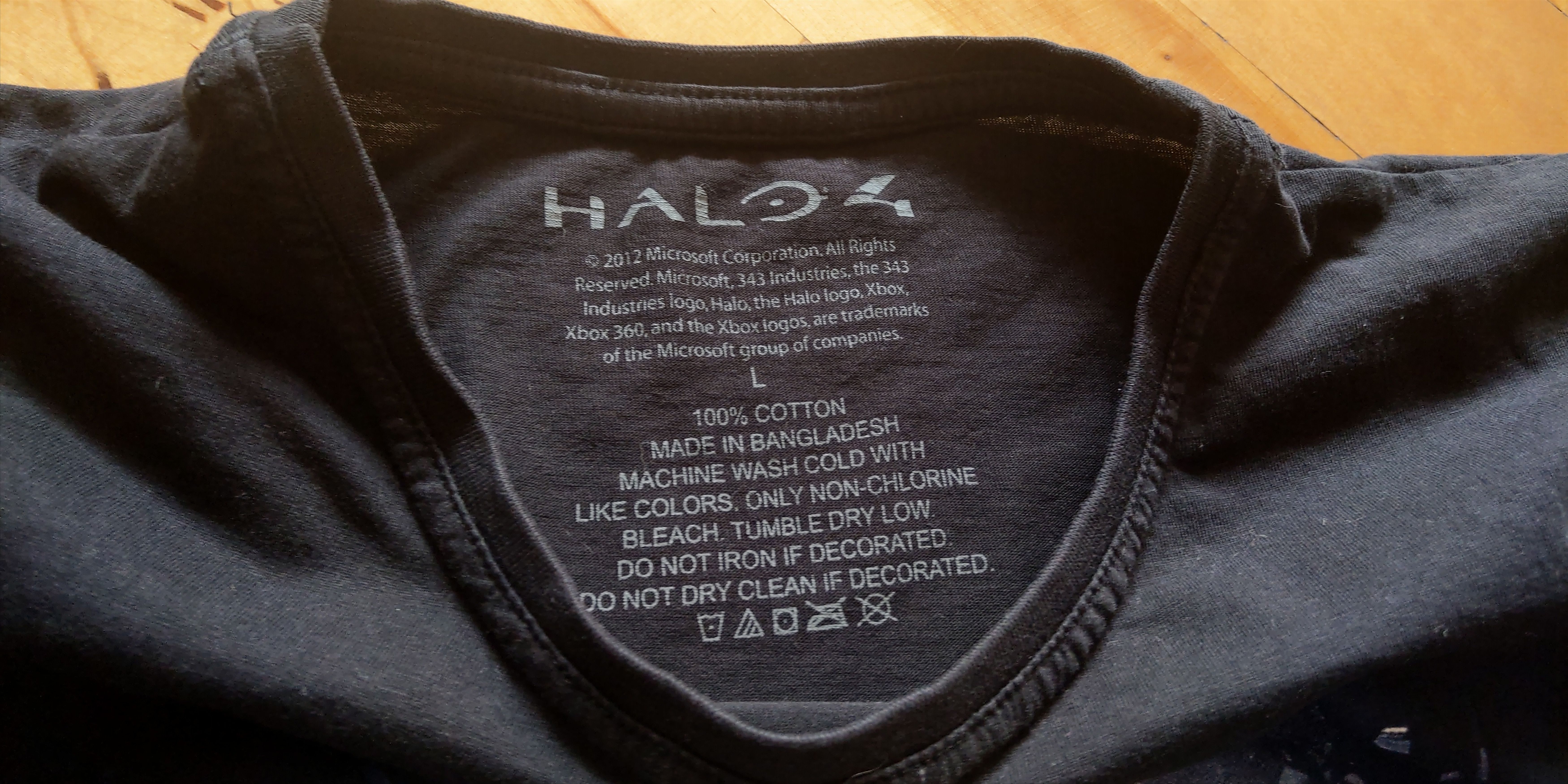 Playstation HALO 4 Unique Shirt Game Rare archive Xbox og Neo goth Cyber Size L / US 10 / IT 46 - 4 Thumbnail
