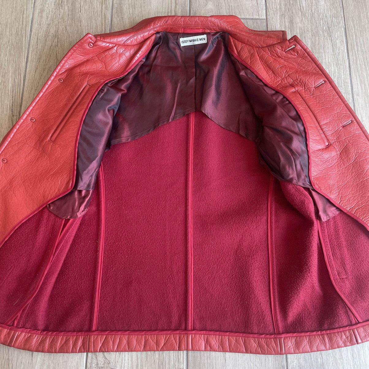 Issey Miyake Men AW1997 Eco Leather Utility Jacket Size US M / EU 48-50 / 2 - 6 Thumbnail