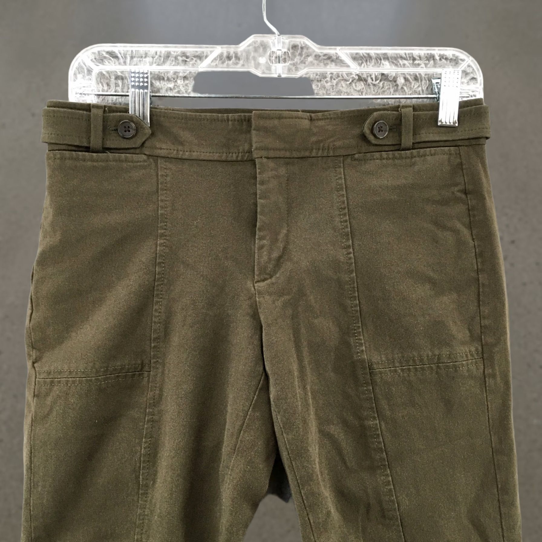 Banana Republic Banana Republic Sloan Skinny Chino Pants Womens 4 Green Cotton Blend Low Rise Chino Pants Regular Womens Green 90s Classic Mens Girls Size 27" / US 4 / IT 40 - 1 Thumbnail