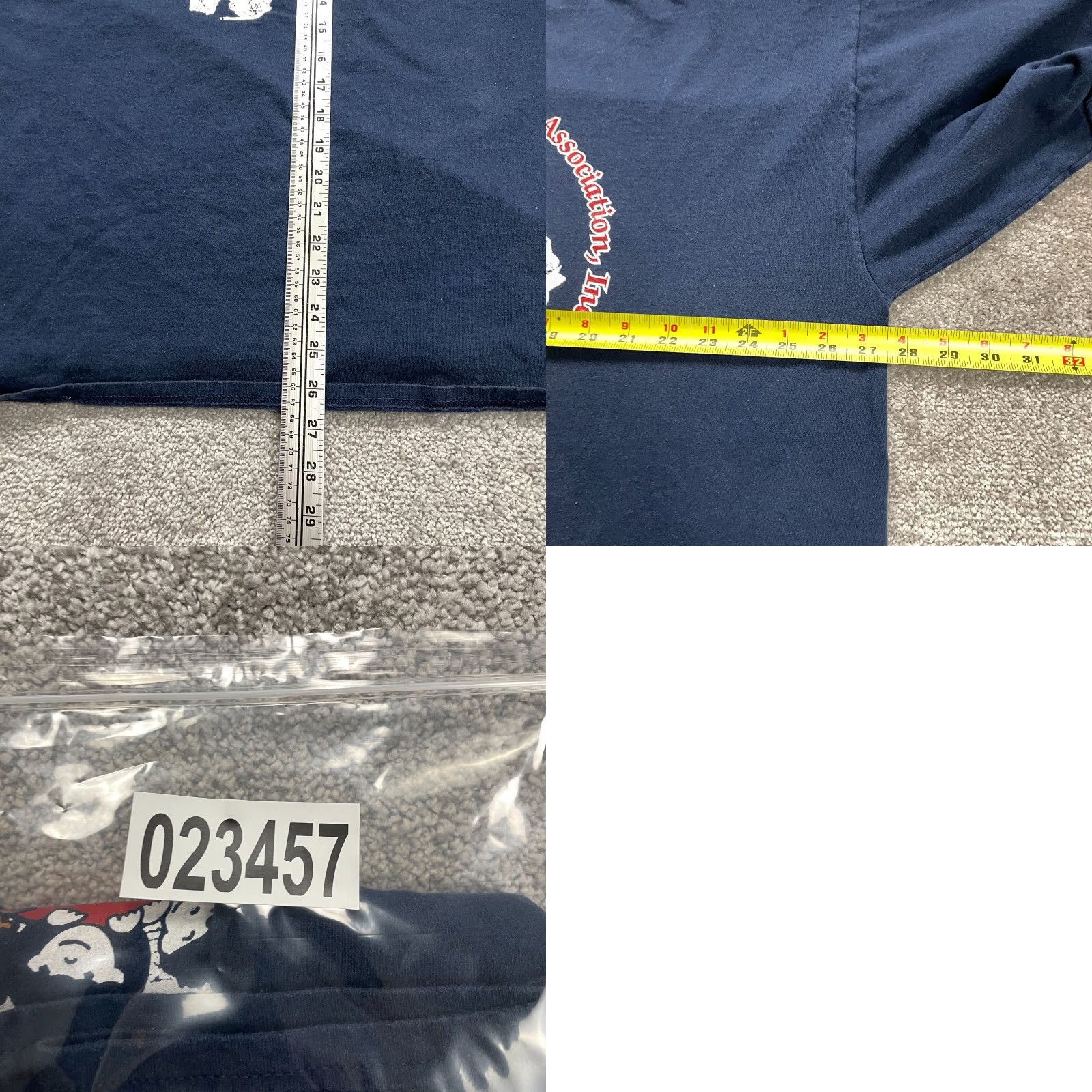 Gildan VINTAGE Gildan Men's T-Shirt 3XL Cotton Short Sleeve Blue Casual Classic Outdoor Size US XXL / EU 58 / 5 - 8 Thumbnail
