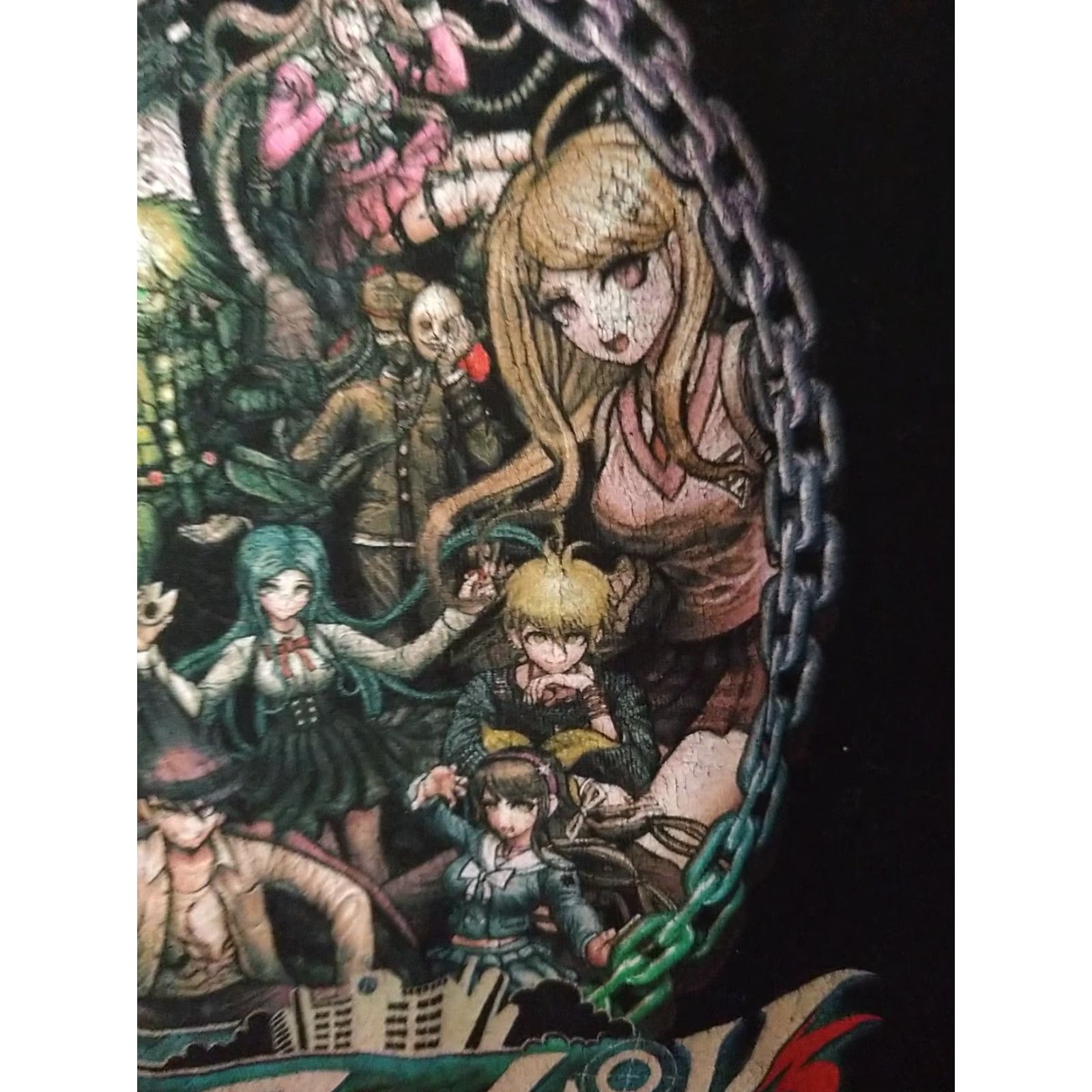 Vintage VINTAGE Anime T-shirt Size M For Fans By Fans Danganronpa v3 Mens Black T-Shirt Size US M / EU 48-50 / 2 - 2 Thumbnail