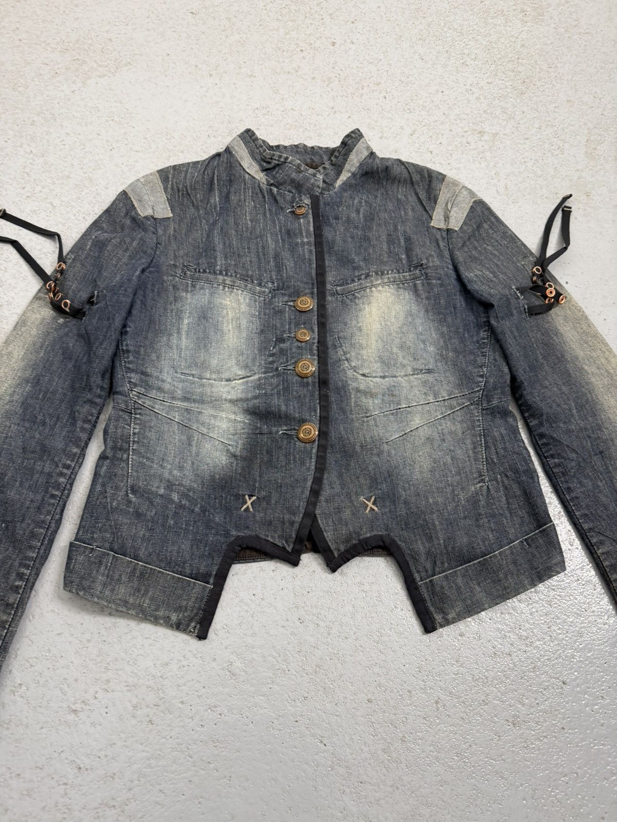 Marithe + Francois Girbaud Vintage Marithe Francois Girbaud Streetwear Jacket Size M / US 6-8 / IT 42-44 - 5 Thumbnail