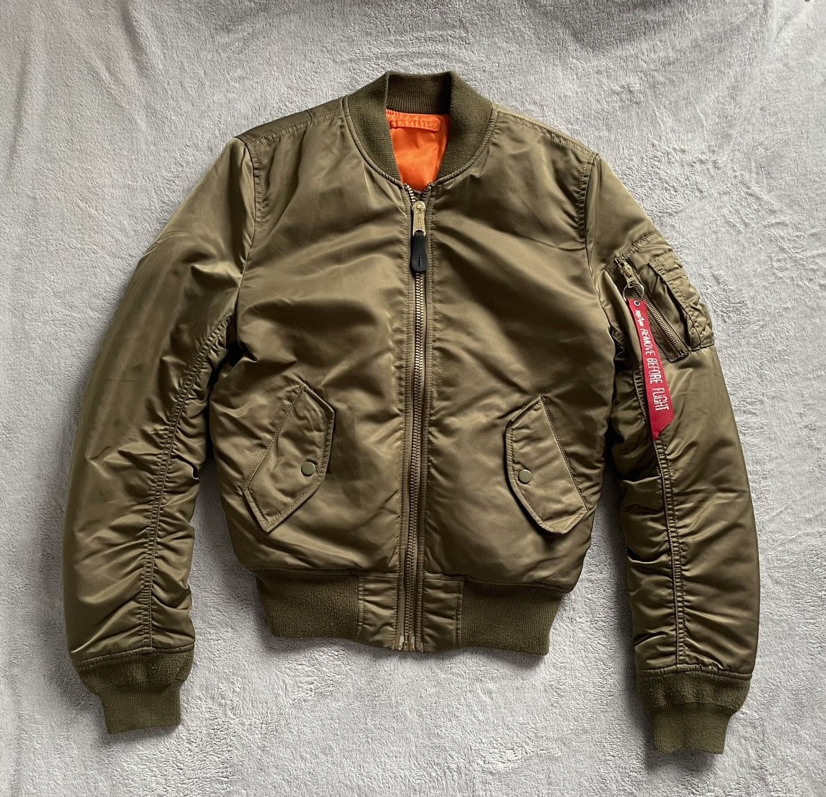 Alpha Industries Alpha Industries MA-1 Bomber Jacket Size S / US 4 / IT 40 - 1 Thumbnail