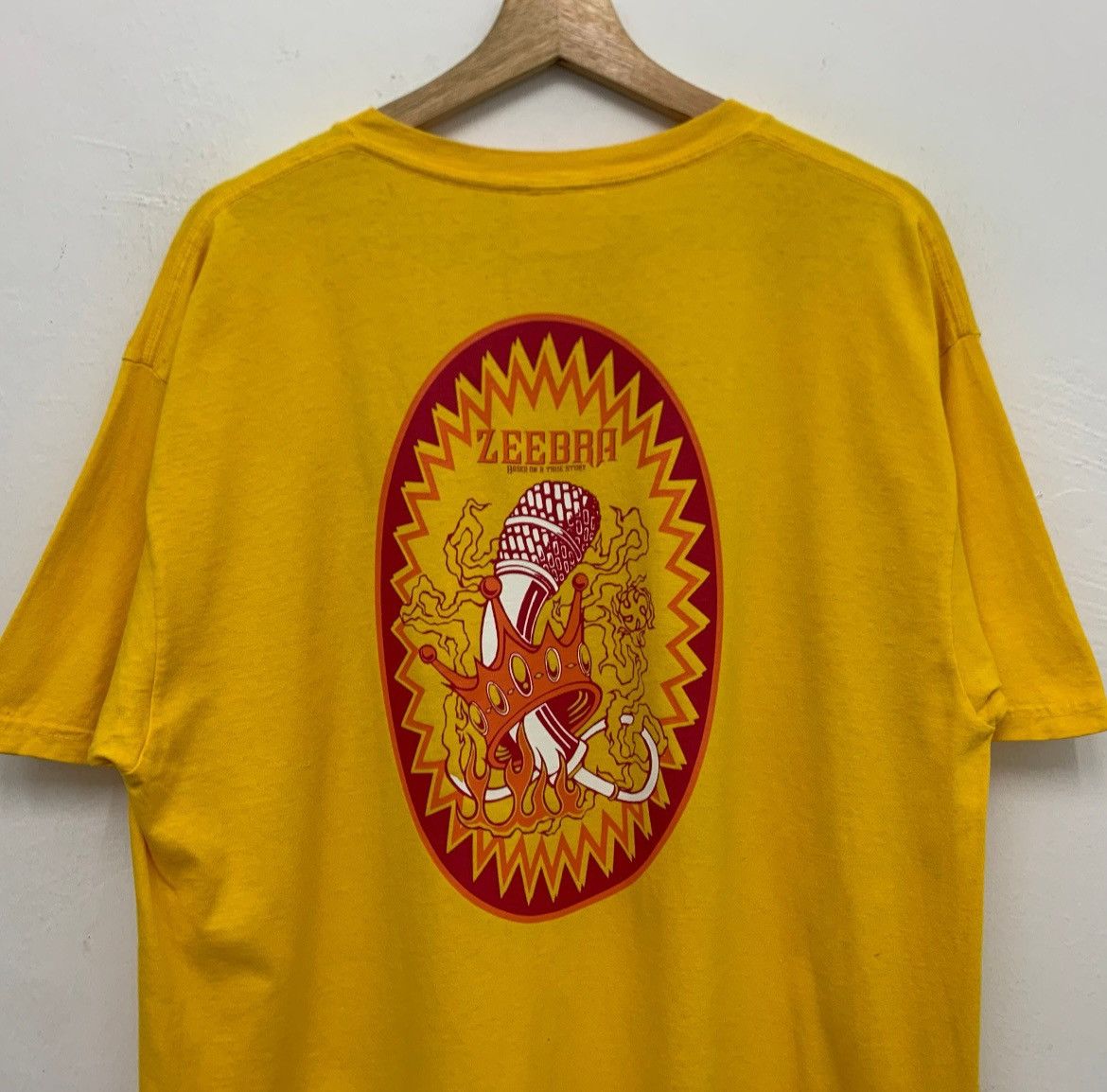 Schott Vintage 2000s Zeebra Japanese Rapper x Schott Nyc T-Shirt Size US XL / EU 56 / 4 - 4 Thumbnail