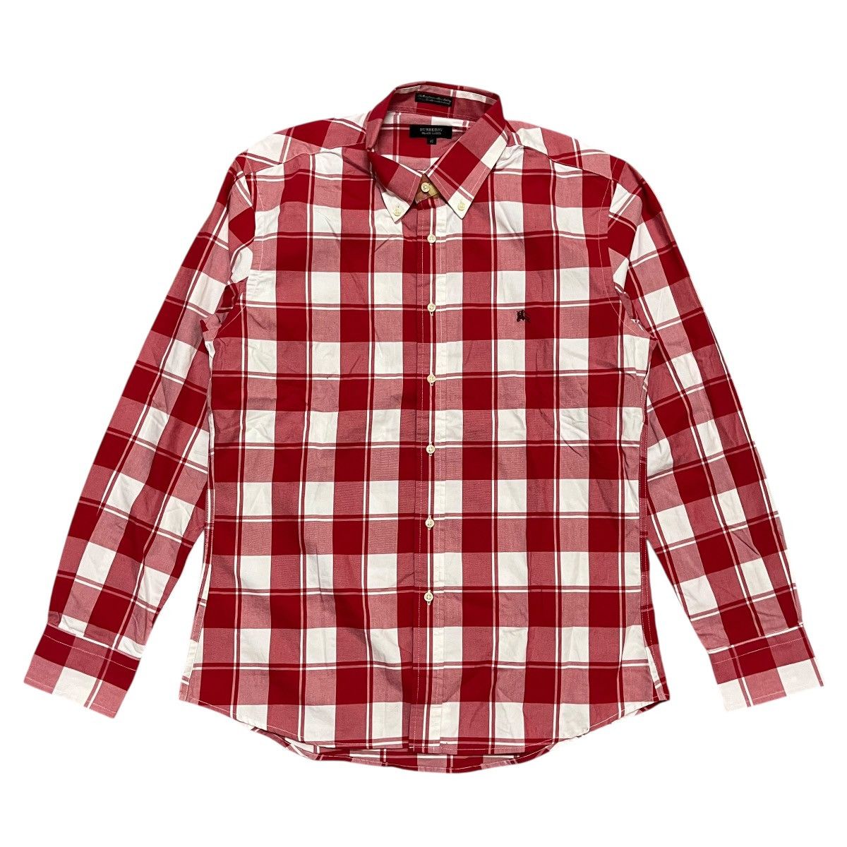 Burberry × Burberry Prorsum Authentic Burberry Black Label Nova Check Longsleeve Shirt Size US M / EU 48-50 / 2 - 1 Thumbnail