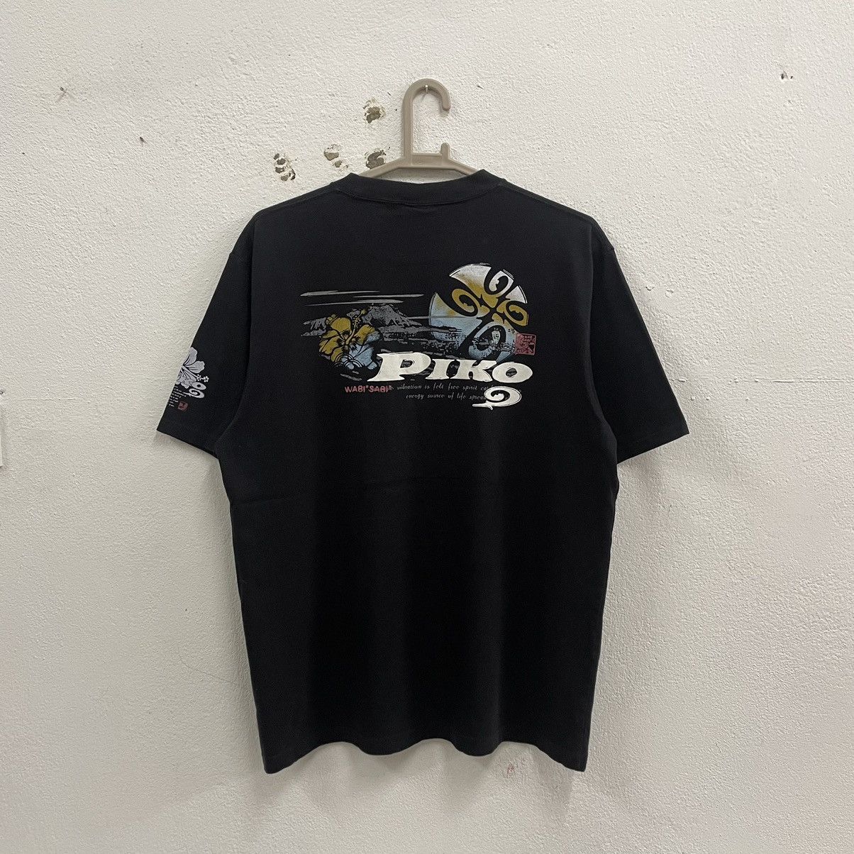 Vintage 🔥Vintage PIKO Big Logo Longboard Waves Sufing Tee Size US XL / EU 56 / 4 - 1 Thumbnail