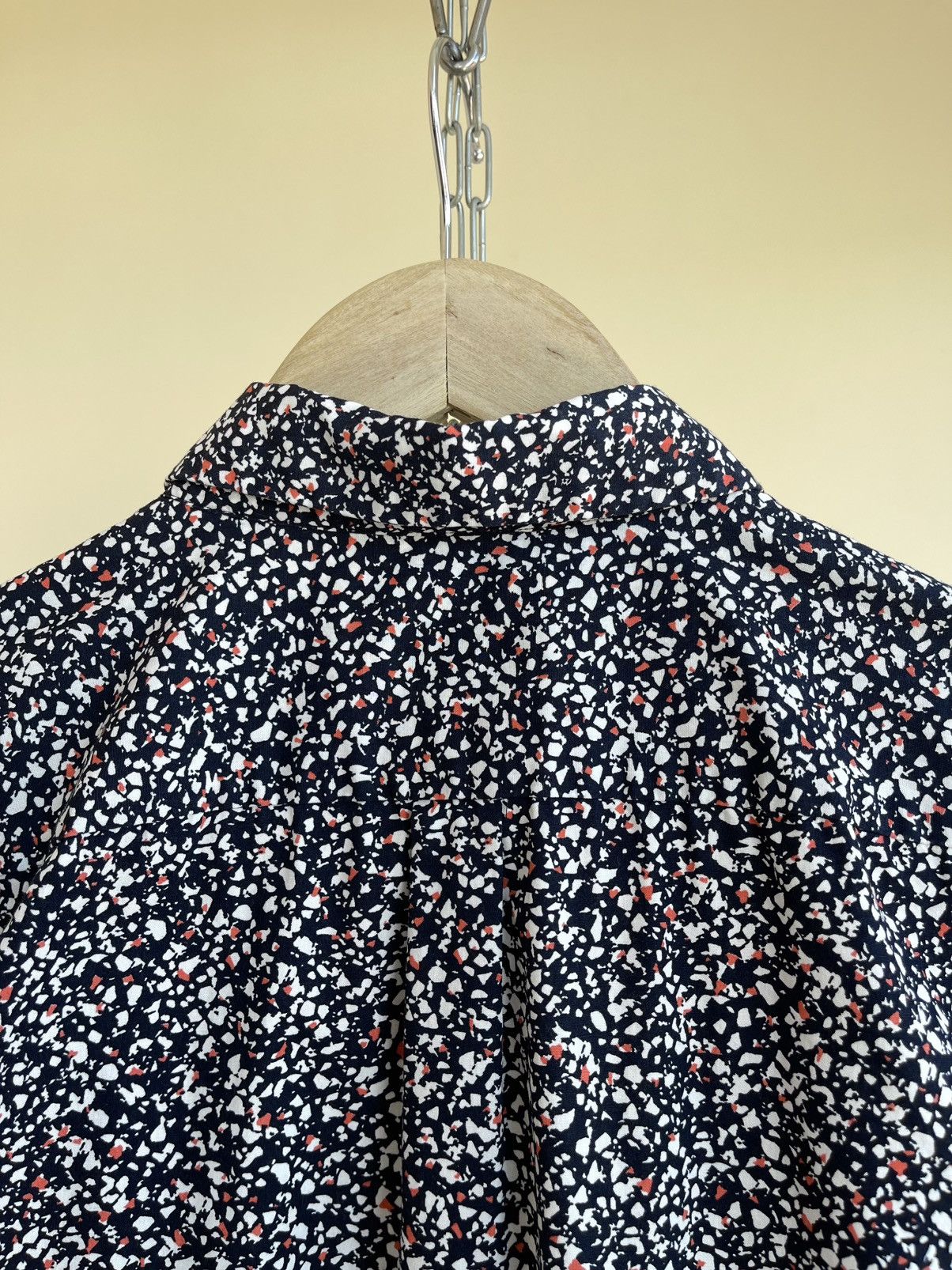 Hugo Boss Ero3-W Confetti Print Extra Slim Fit Long Sleeve Shirt Size US M / EU 48-50 / 2 - 6 Thumbnail