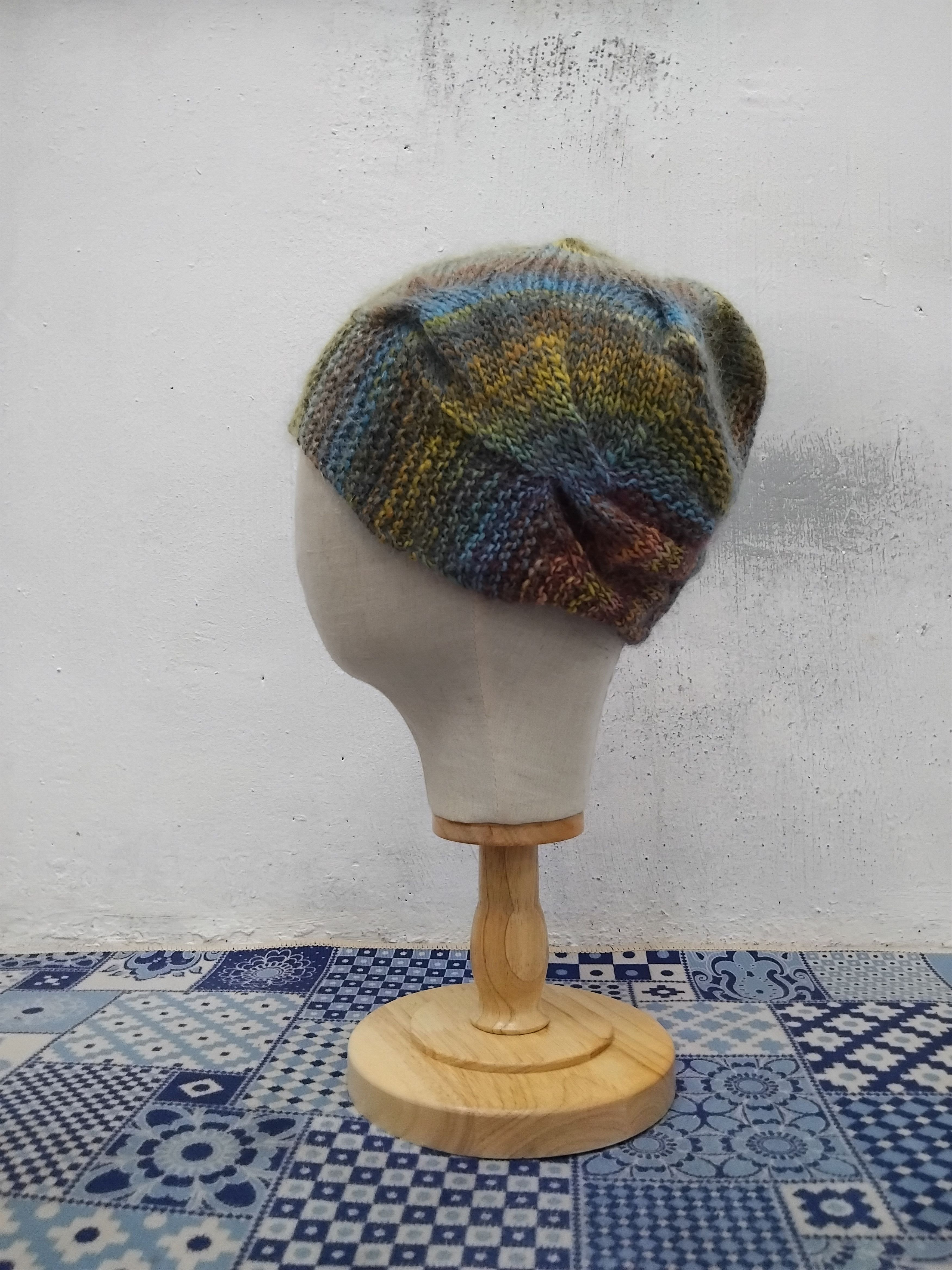 Japanese Brand 🔥Rainbow rugged style beanie Size ONE SIZE - 4 Thumbnail