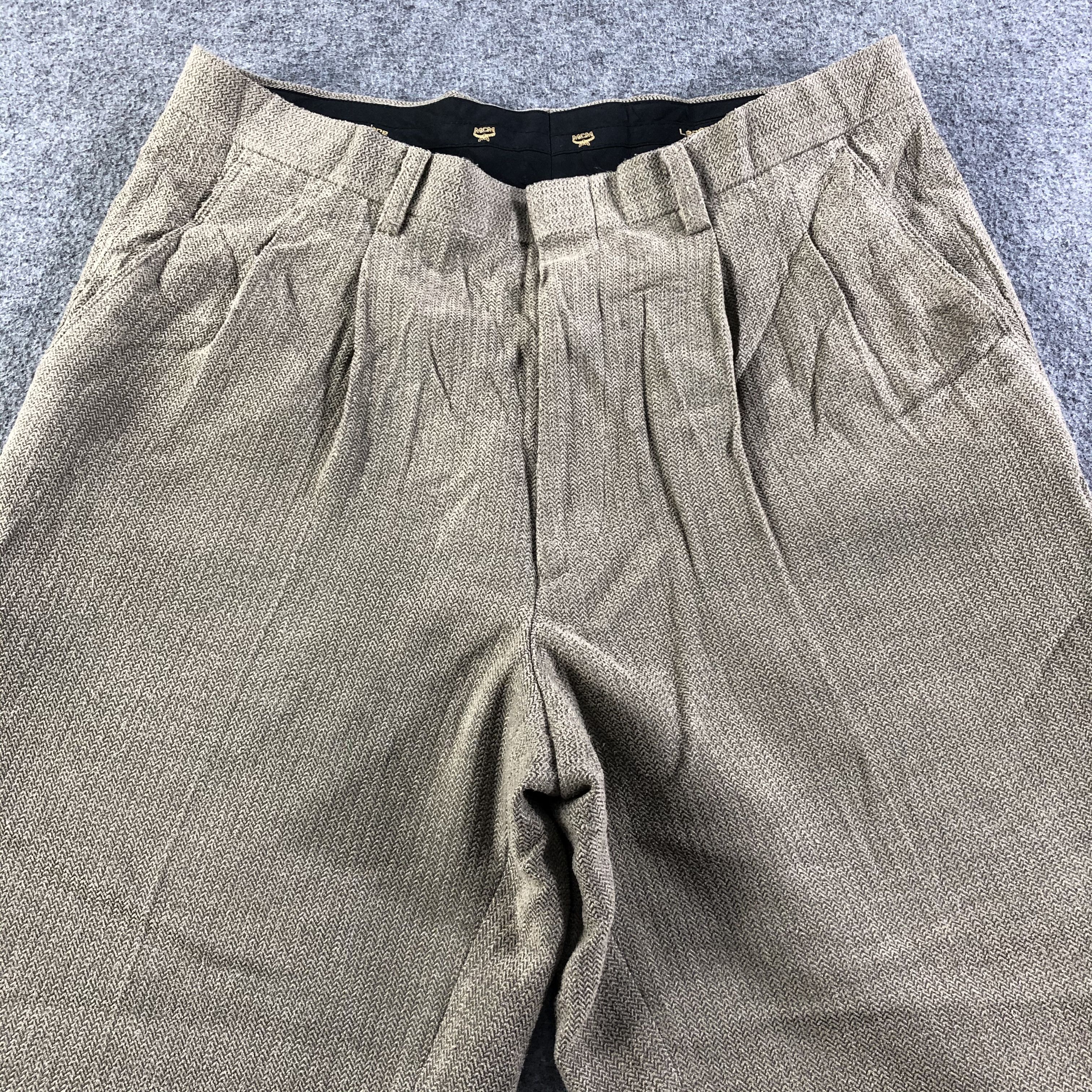 Japanese Brand × Vintage MCM Legere Cropped Pants -J2707 Size US 34 / EU 50 - 3 Thumbnail
