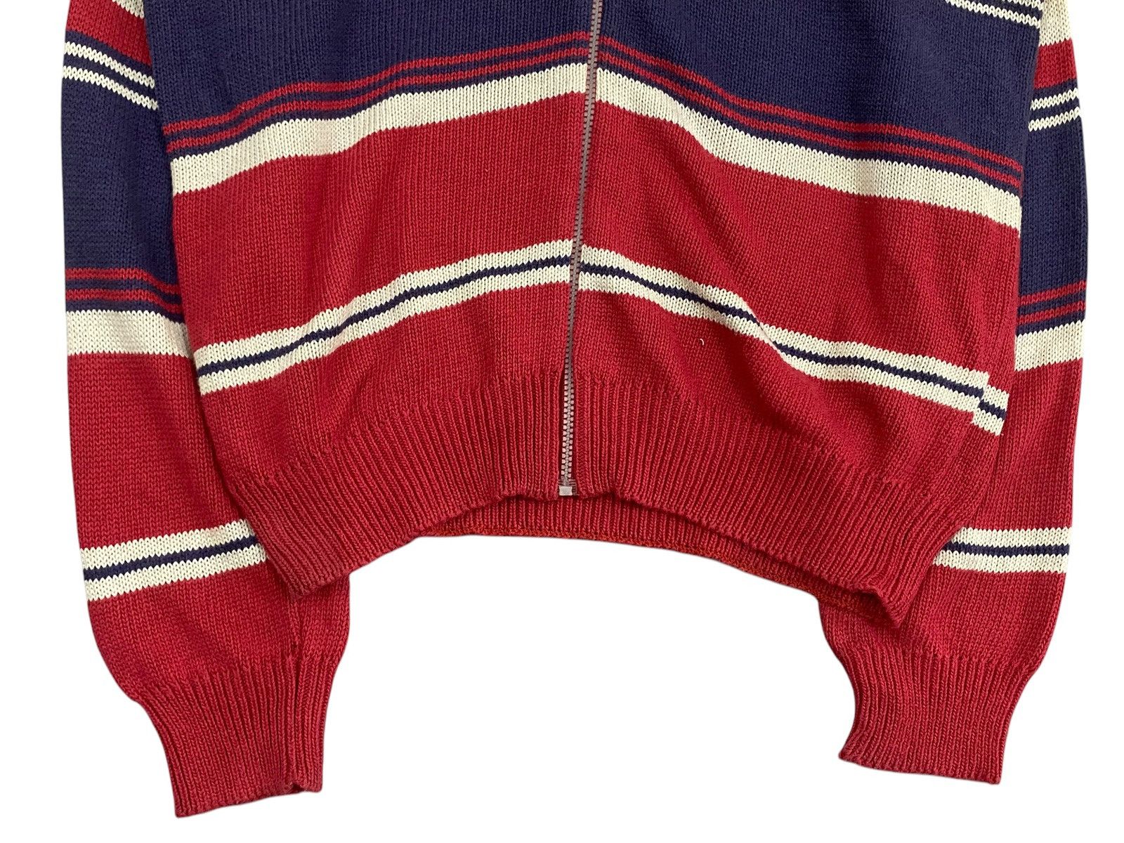 Vintage Vintage i Maschi Made in Italy Full Zip Knit Sweater Size US L / EU 52-54 / 3 - 5 Thumbnail
