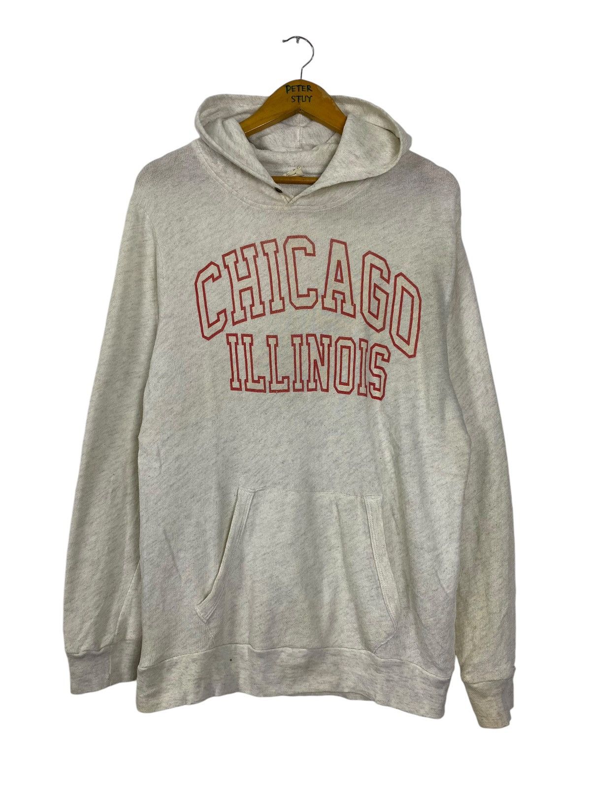Vintage Vintage Chicago Illinois hoodies Size US L / EU 52-54 / 3 - 1 Thumbnail