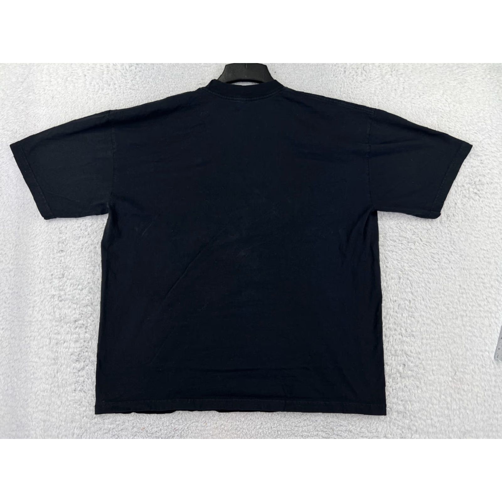 Vintage IPPA Sports Shirt Mens XL Black Short Sleeve Crew Neck Jersey T-Shirt Sports Activewear Men 44in Chest 30in Length Size US XL / EU 56 / 4 - 2 Thumbnail