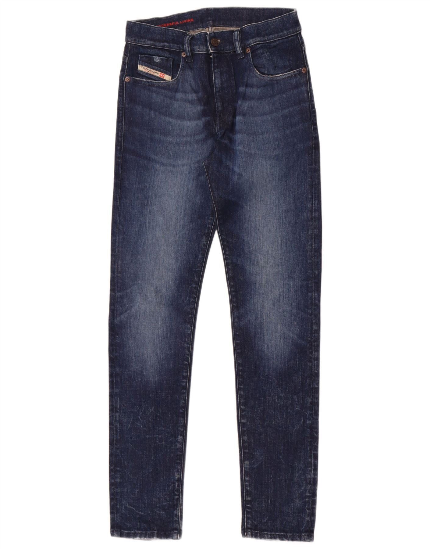 Diesel Womens Slim Jeans W26 L31 Blue Cotton Size 42" / US 20 - 1 Thumbnail