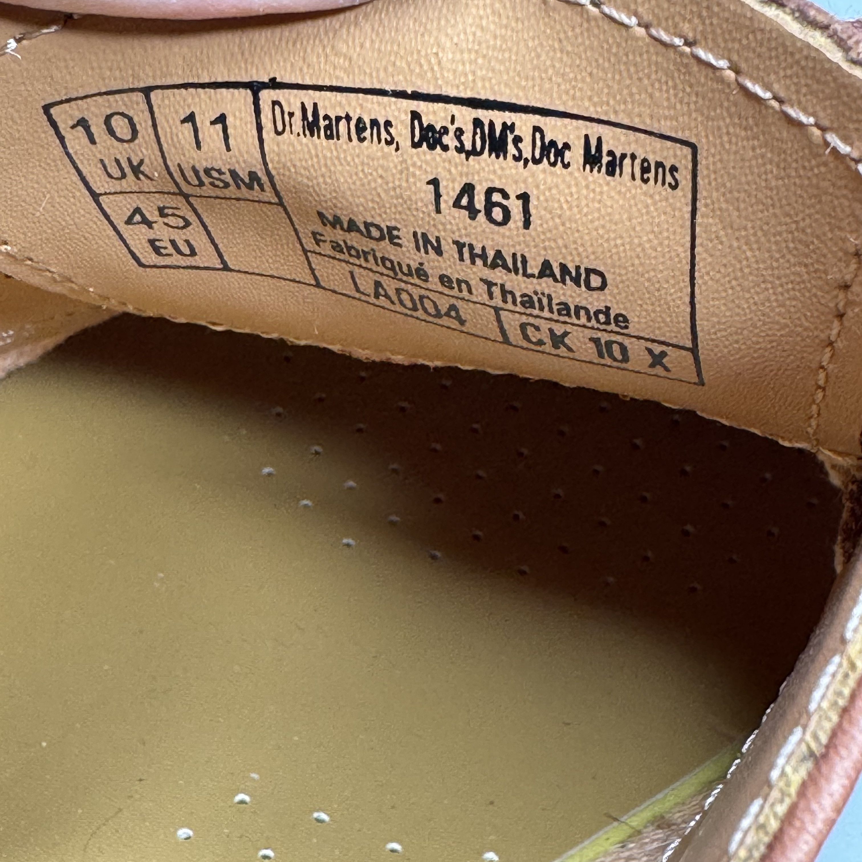 Dr. Martens Dr Martens Classic 1461 Smooth Leather Shoes EU 45 US 11 Size US 11 / EU 44 - 14 Thumbnail