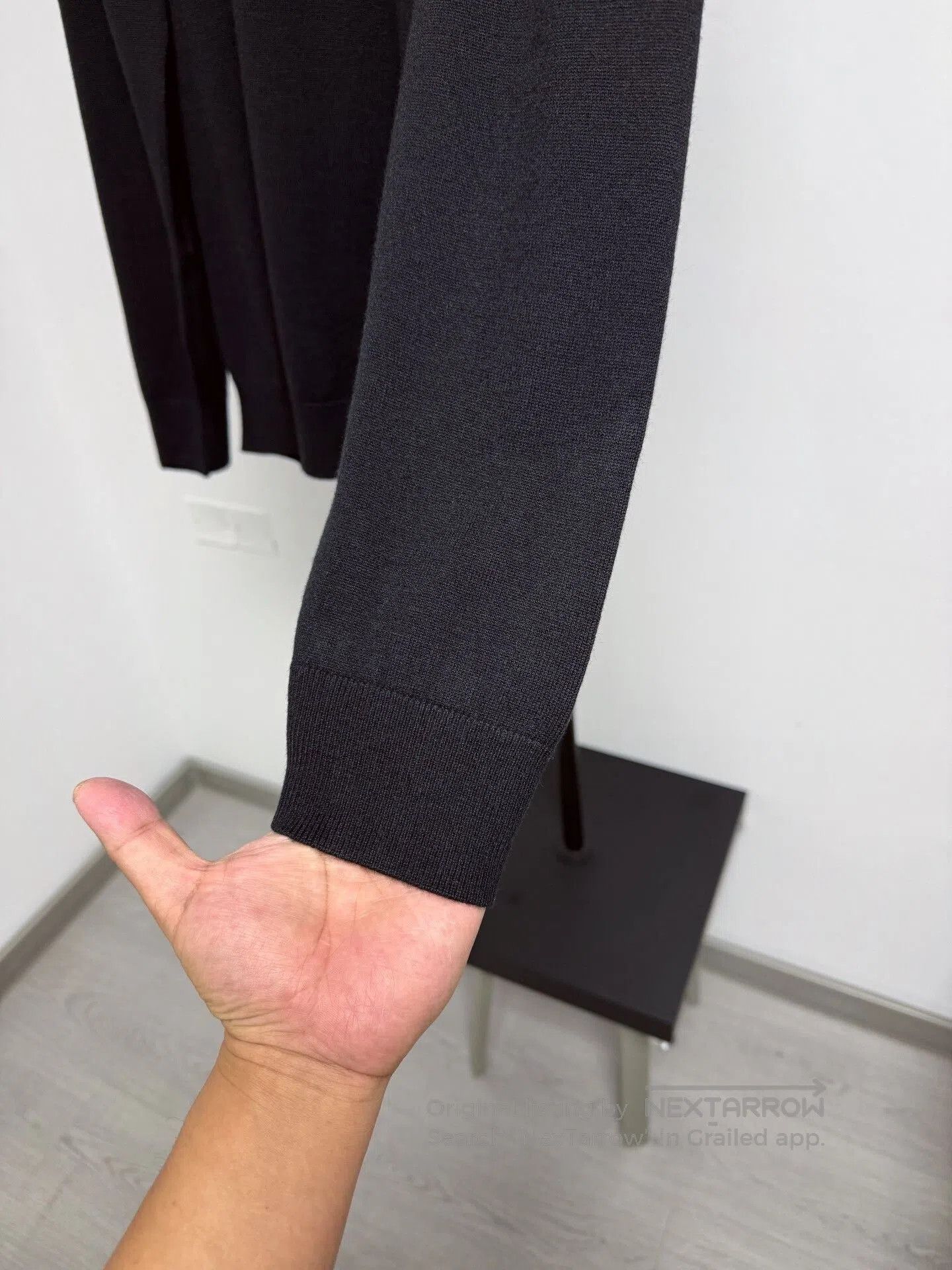 Burberry Burberry Black Wool Sweater XL. Size US XL / EU 56 / 4 - 4 Thumbnail