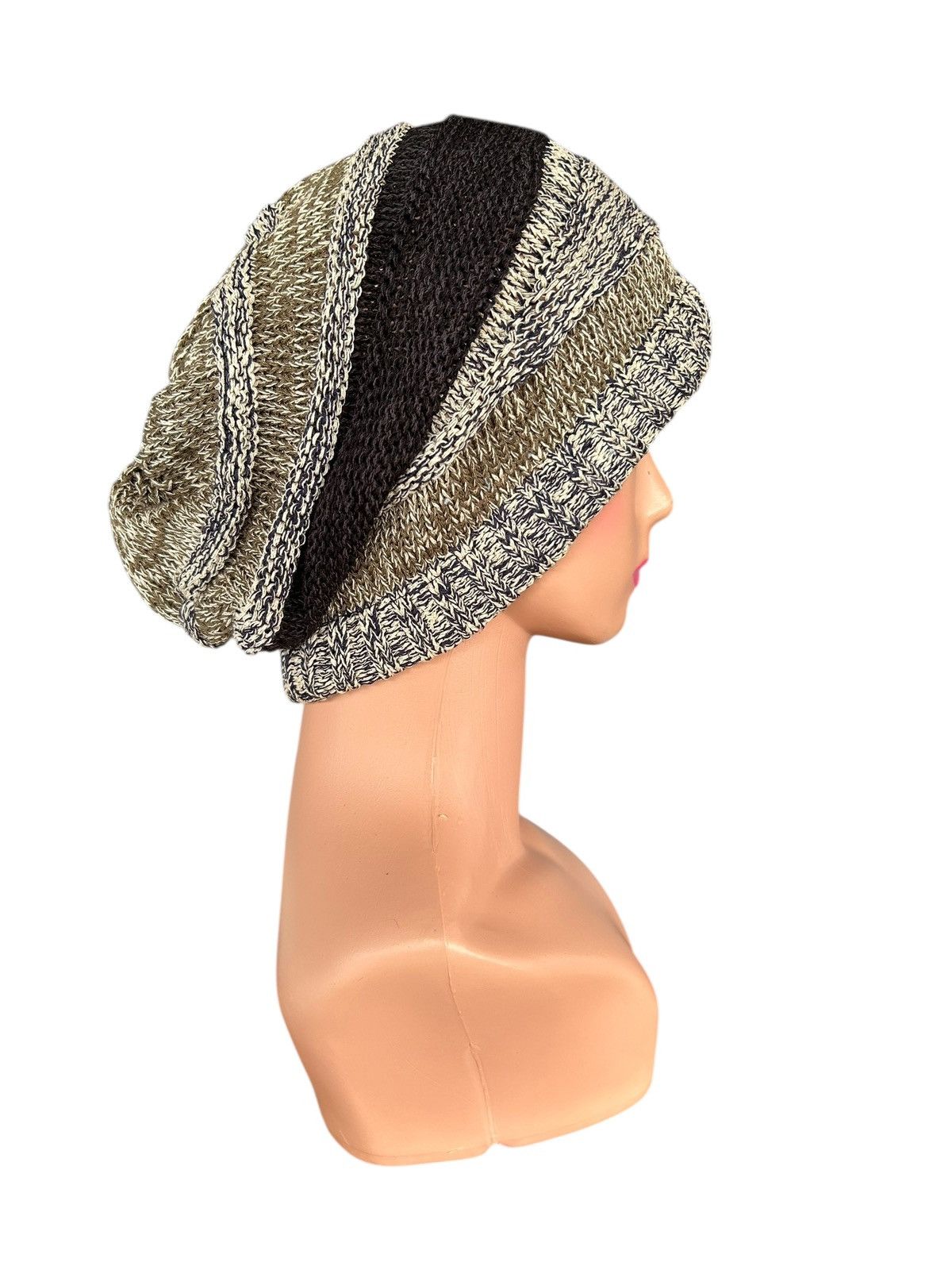 Japanese Brand × Kapital × Vintage Crochet Knitted Handmade Beanie Hats Size ONE SIZE - 6 Thumbnail