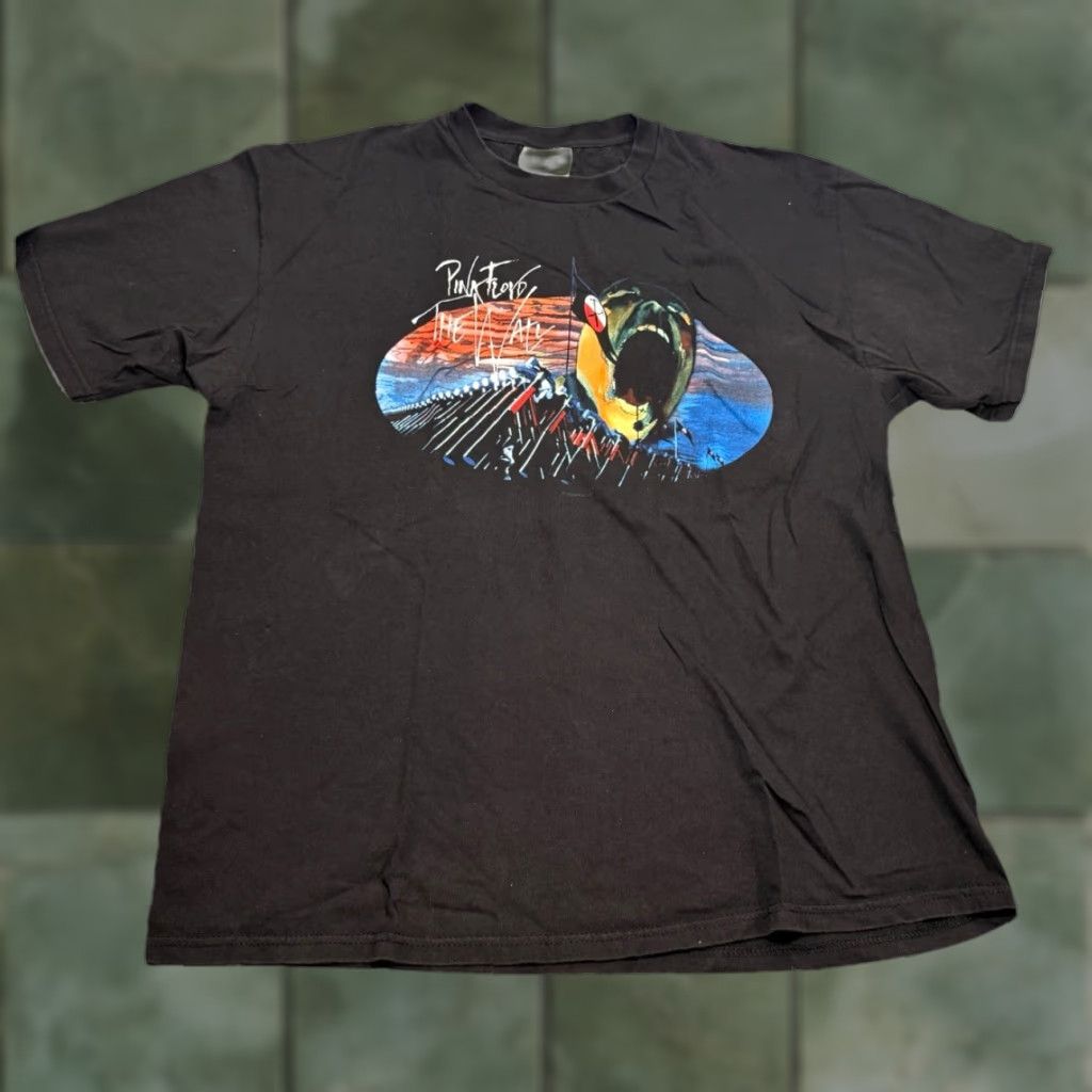 Vintage VINTAGE Pink Floyd The Wall T-Shirt 90s Black XL Mens Size US XL / EU 56 / 4 - 1 Thumbnail