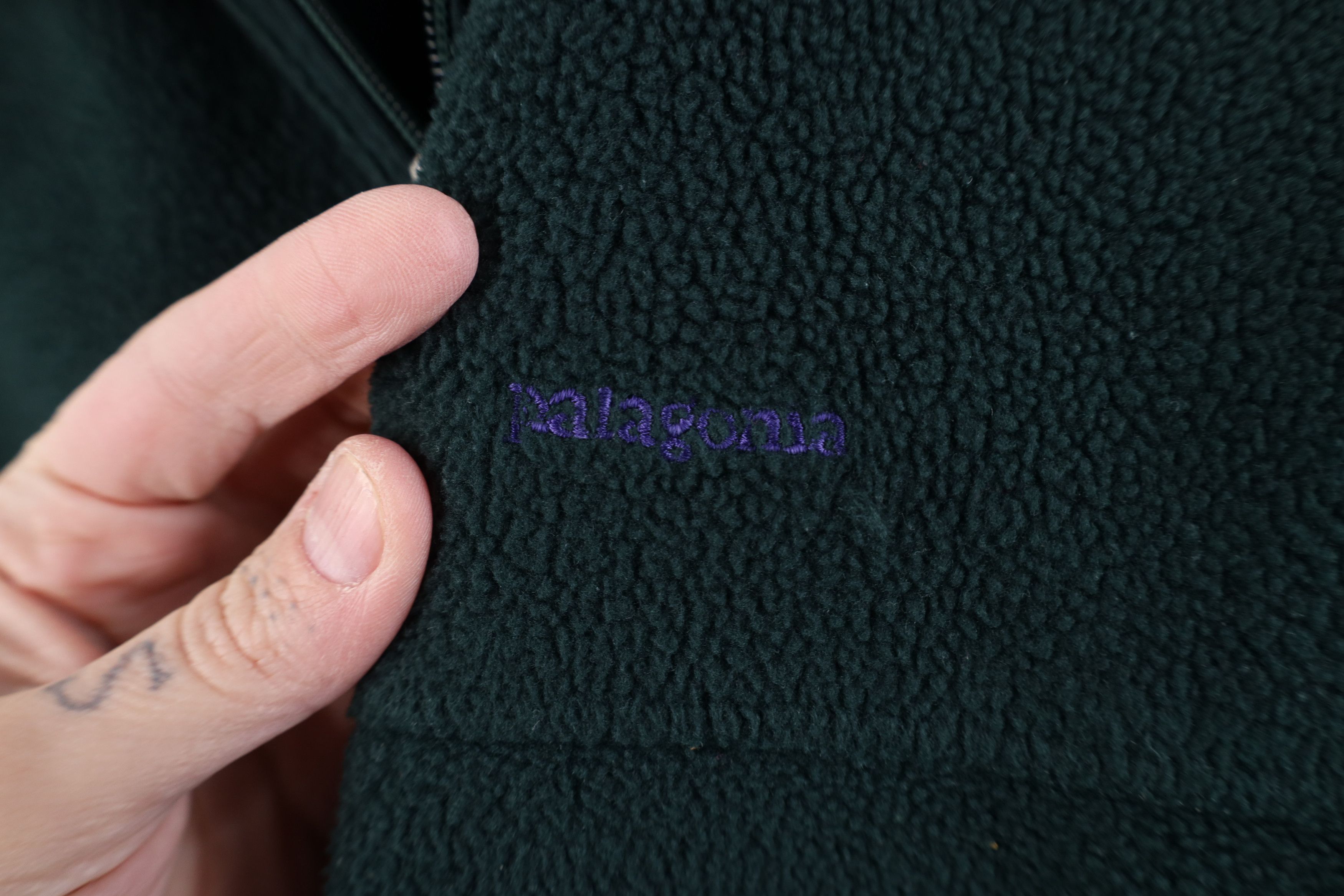 Patagonia Vintage 90s Patagonia Full Zip Fleece Vest Jacket Green USA Size US L / EU 52-54 / 3 - 4 Thumbnail
