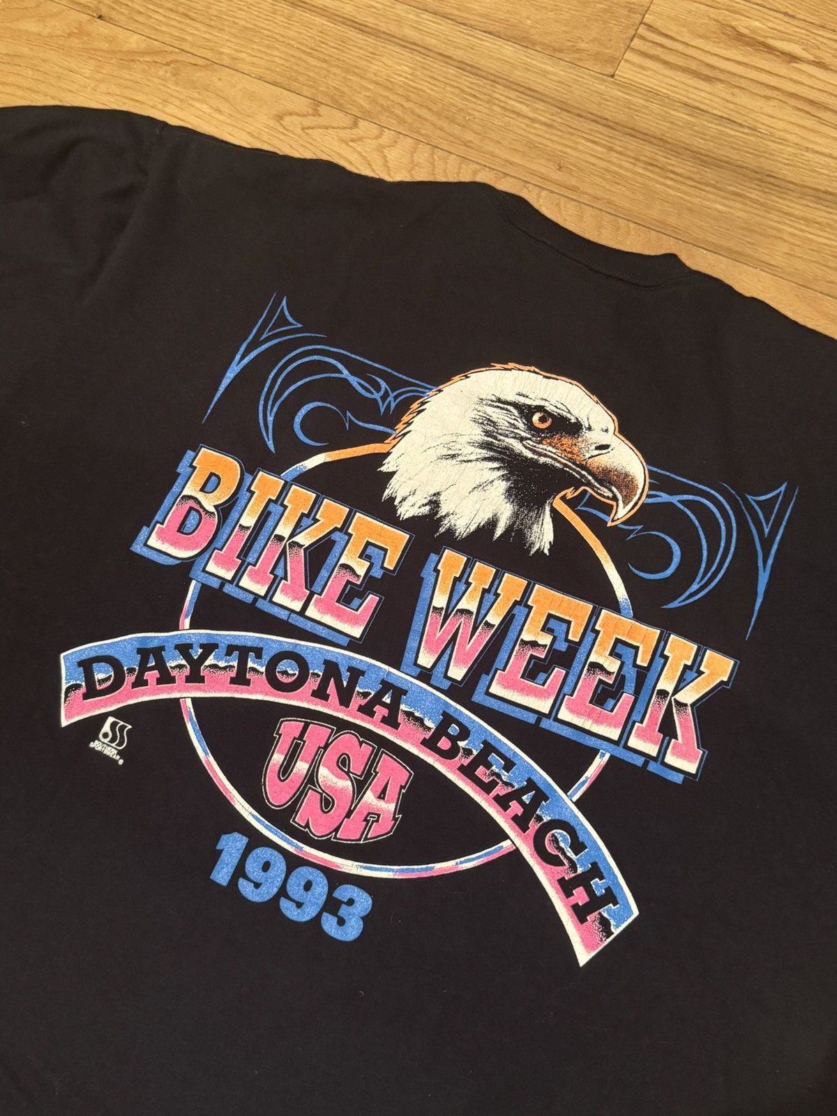 Vintage Vintage 1993 Daytona Bike Week T-Shirt (New, size XL) Size US XL / EU 56 / 4 - 5 Thumbnail