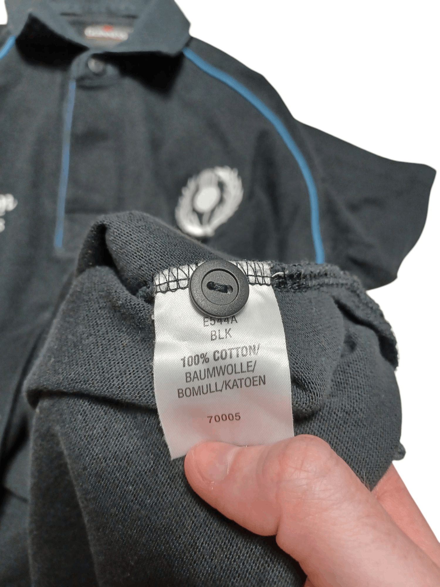 Cotton Traders SCOTLAND GUINNESS RUGBY COTTON TRADERS FIRE POLO SHIRT Size US L / EU 52-54 / 3 - 6 Thumbnail