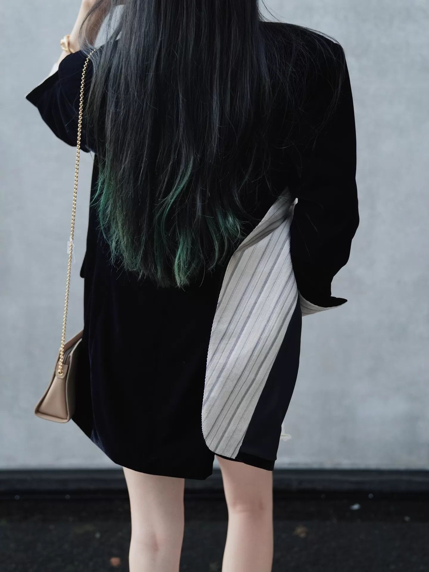 Other Vieuxnew JK Retro Oversize Velvet Blazer Colorblock Size M / US 6-8 / IT 42-44 - 7 Thumbnail