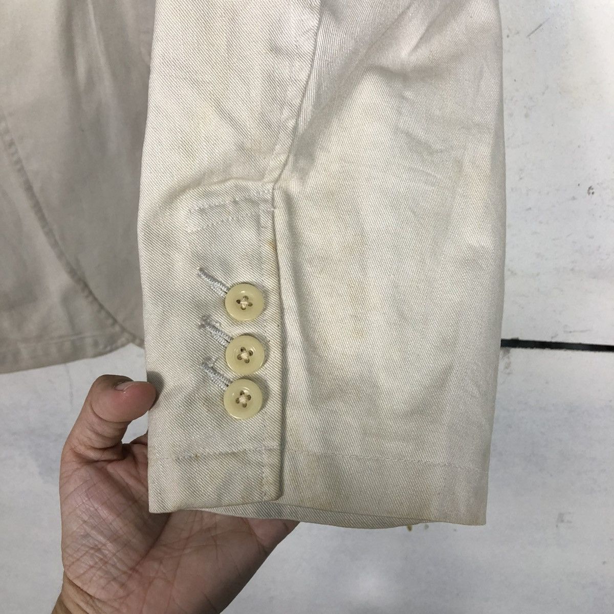 Japanese Brand 🔥VINTAGE DUCK CANVAS CHORE WORK JACKET ONBOARD ISSEY MIYAKE Size US L / EU 52-54 / 3 - 17 Thumbnail