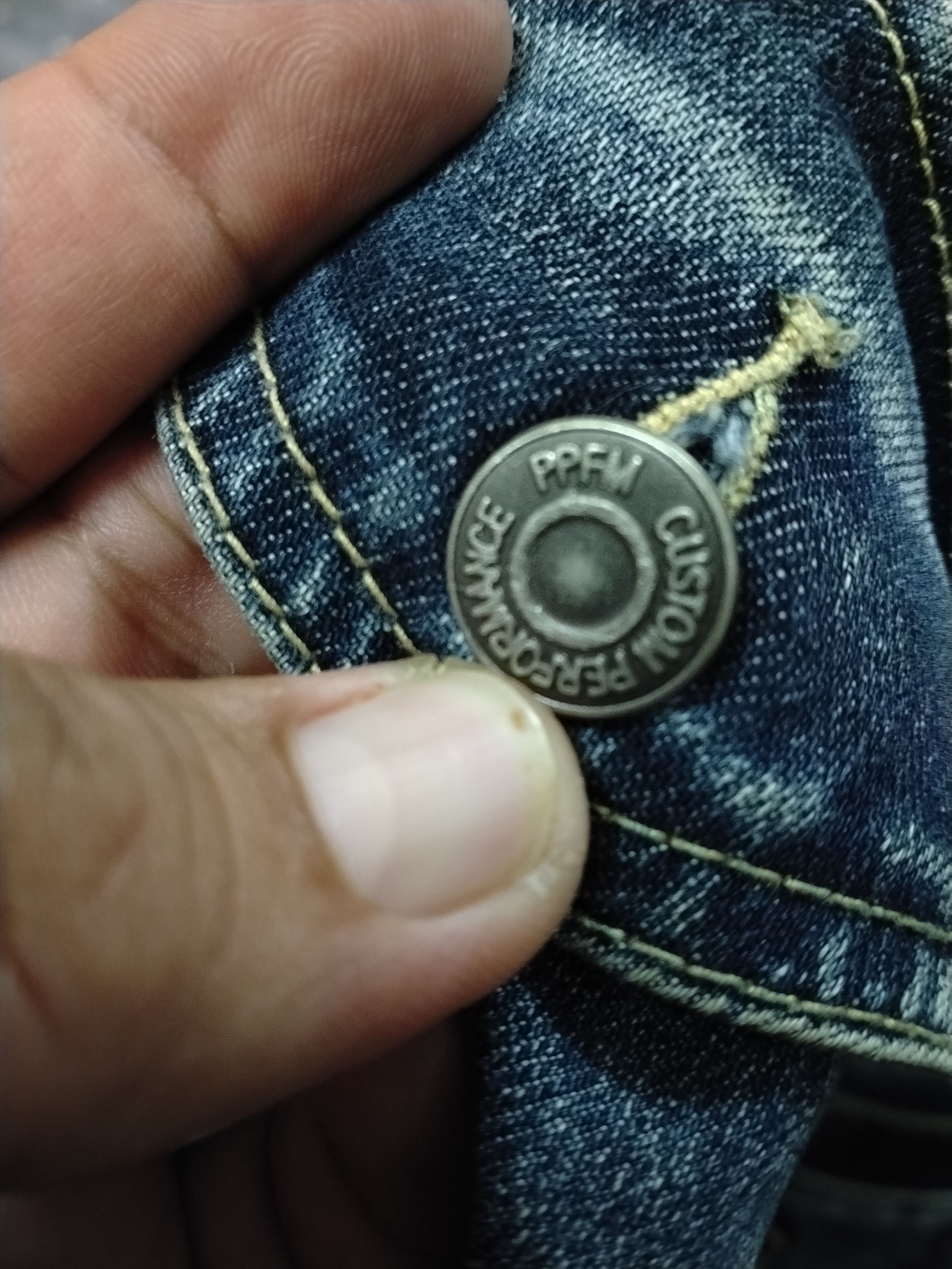 PPFM Ppfm Rocker Denim Pants Size US 35 - 5 Thumbnail