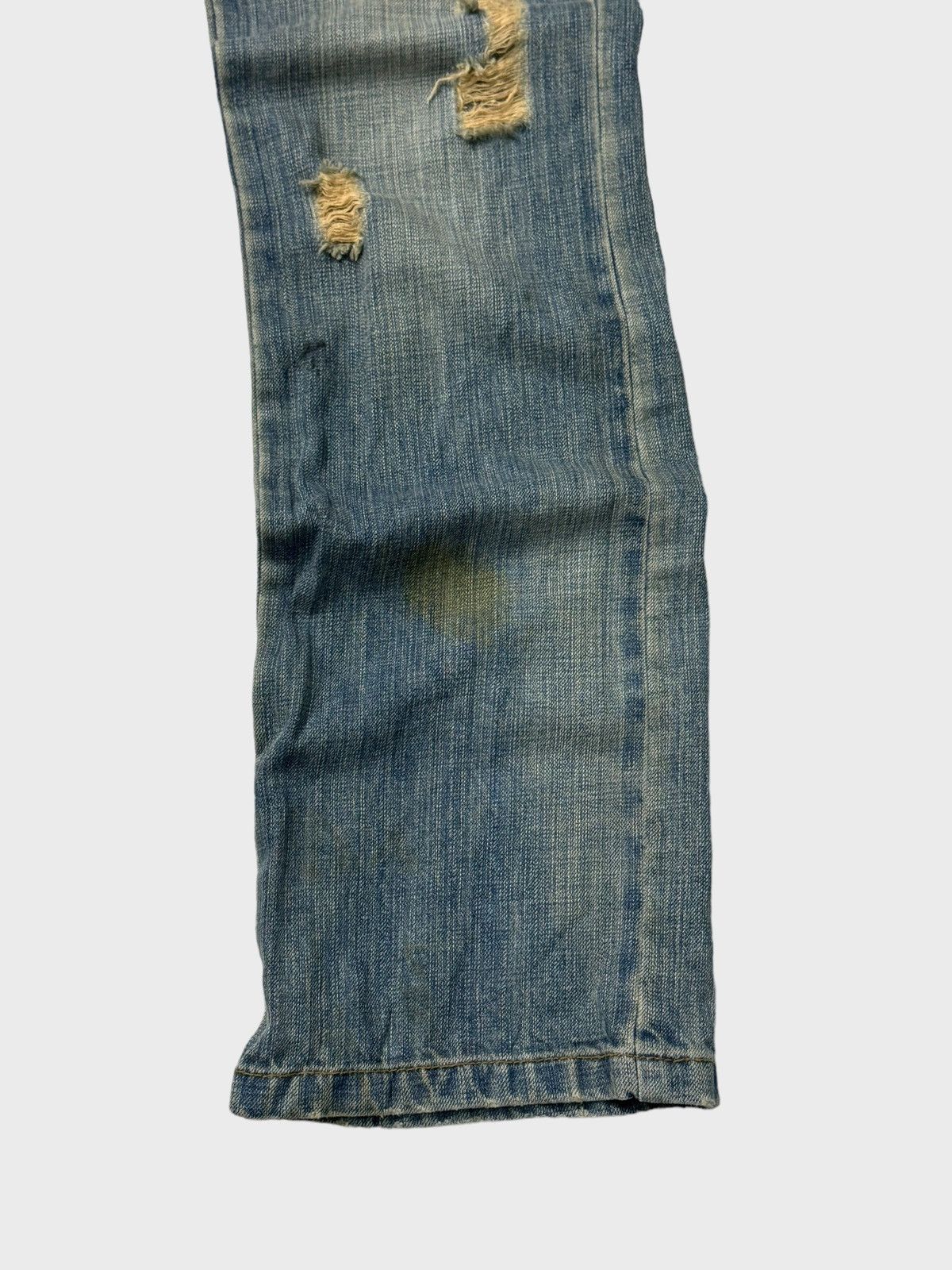 Hysteric Glamour Flare Distressed Patches Junya Watanabe Style Denim Jeans Size US 29 - 6 Thumbnail
