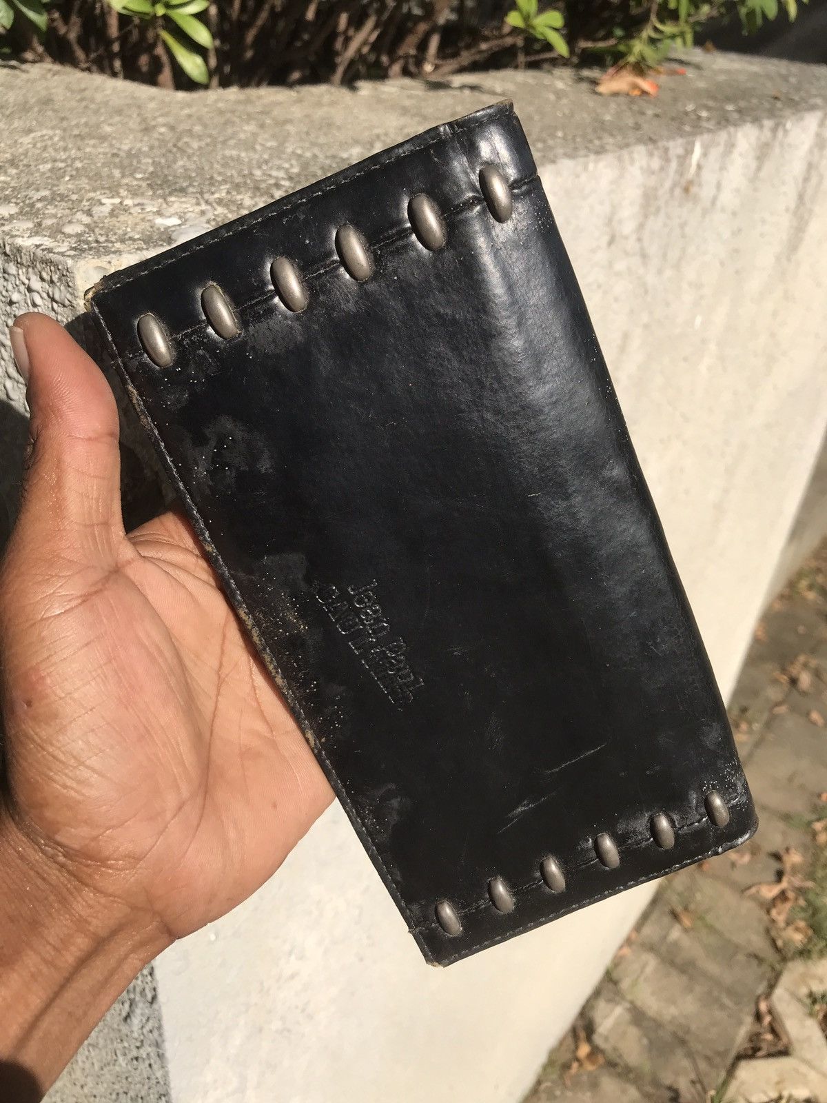 Designer × Jean Paul Gaultier × Vintage ⚡️ RARE ⚡️ Jean Paul Gaultier Black Long Wallet Size ONE SIZE - 5 Thumbnail