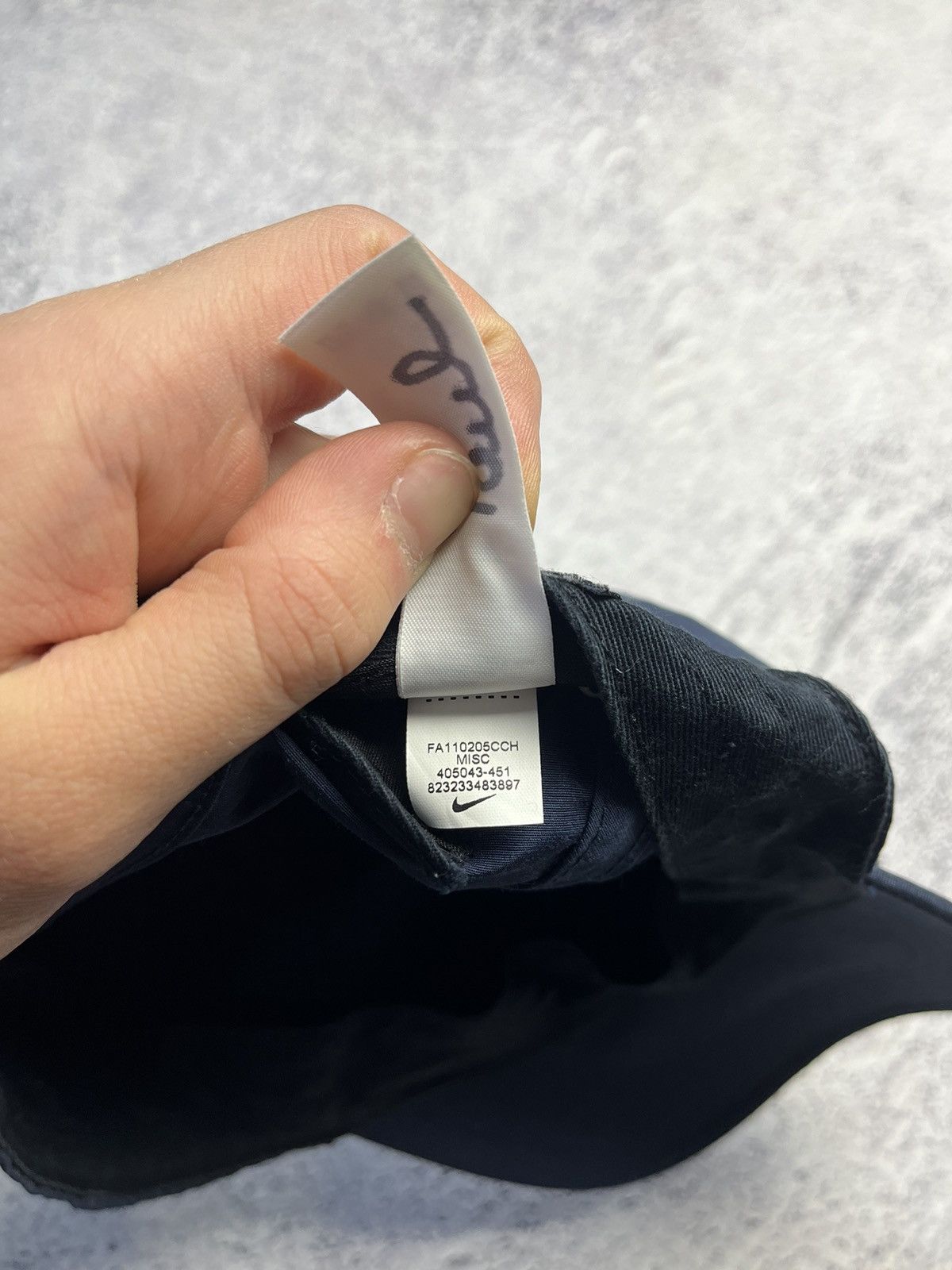 Nike Vintage Nike Cap Metal Swoosh Y2K Style Streetwear Size ONE SIZE - 12 Thumbnail