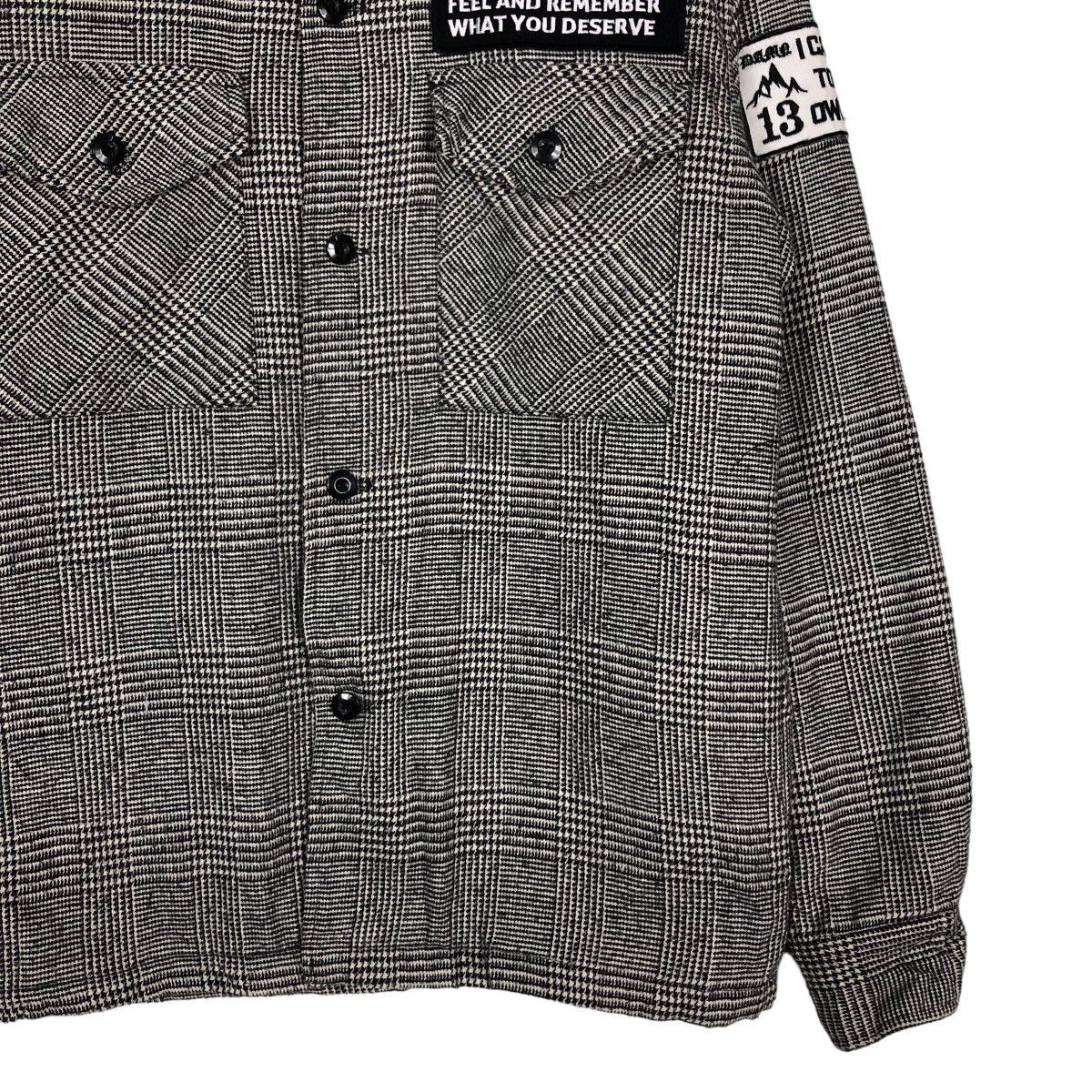 Japanese Brand 📌VINTAGE BIKER JACKET BONDAGE BIG POCKETS DIAGNOL ARROW Size US M / EU 48-50 / 2 - 6 Thumbnail