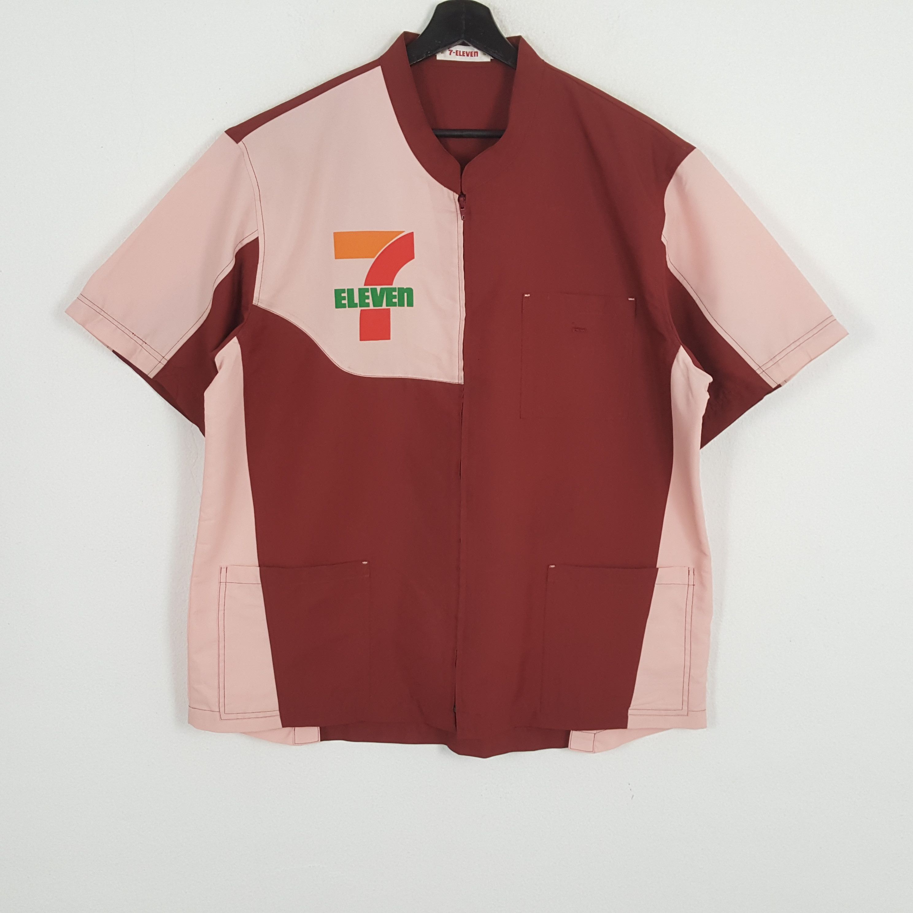Japanese Brand × Vintage 7 ELEVEn Japanese Workers Working Jacket Size US L / EU 52-54 / 3 - 1 Thumbnail