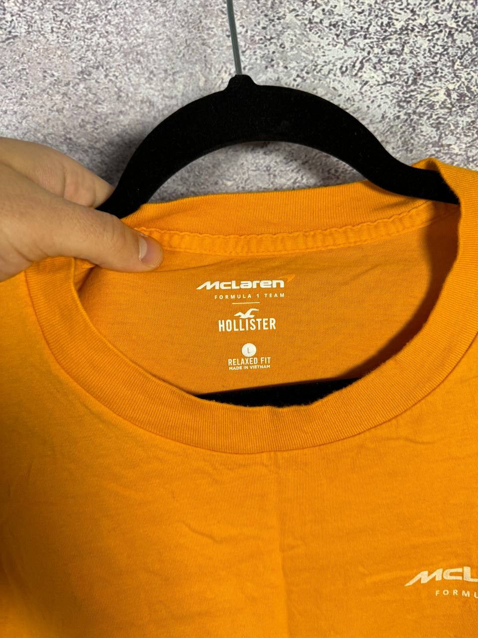Formula 1 × Hollister × Malcolm McLaren McLaren Formula 1 Racing T-Shirt Team Hollister Large Size US L / EU 52-54 / 3 - 7 Thumbnail