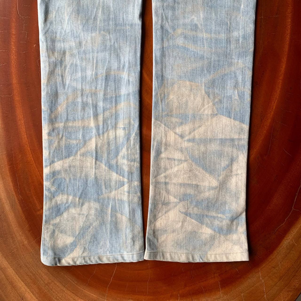 Tornado Mart 💥Archival💥 Flare Vintage Tornado Mart Light Blue Denim Pants Size US 31 - 6 Thumbnail