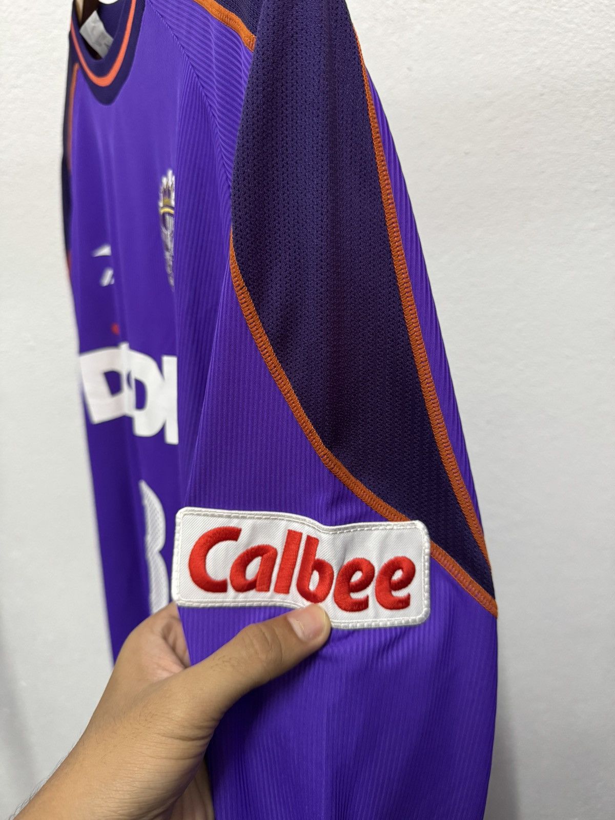 Japanese Brand × Vintage Sanfrecce Hiroshima 2005 Home Long Sleeve Jersey Shirt Size US L / EU 52-54 / 3 - 4 Thumbnail