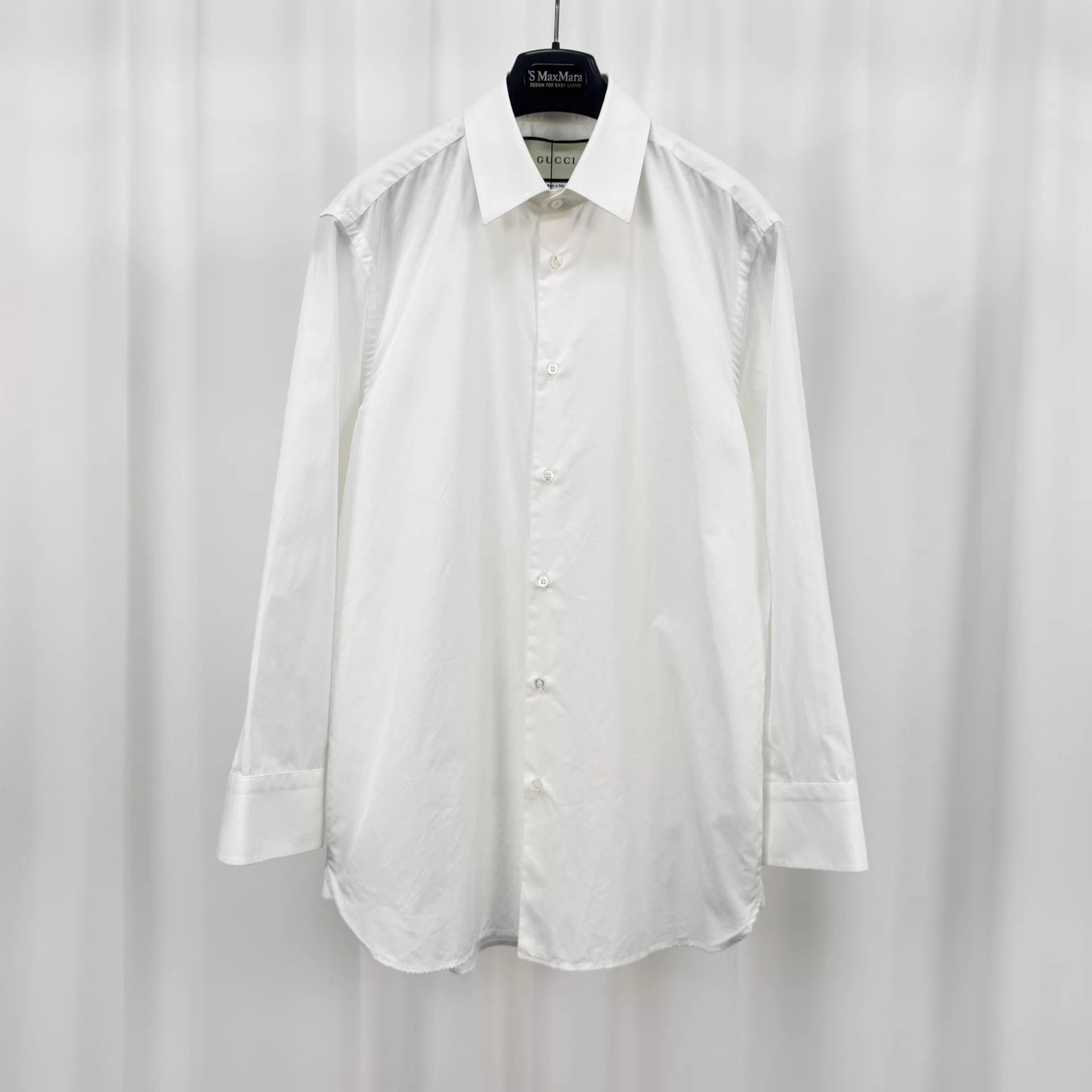 Gucci Gucci White LS Shirt 41 99 New Size US L / EU 52-54 / 3 - 1 Thumbnail