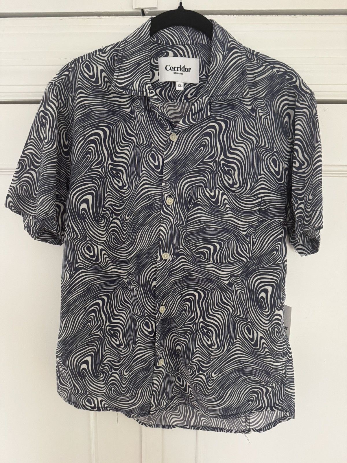 Corridor Corridor Contours Lyocell Short Sleeve Small Navy NWT Size US XS / EU 42 / 0 - 1 Thumbnail