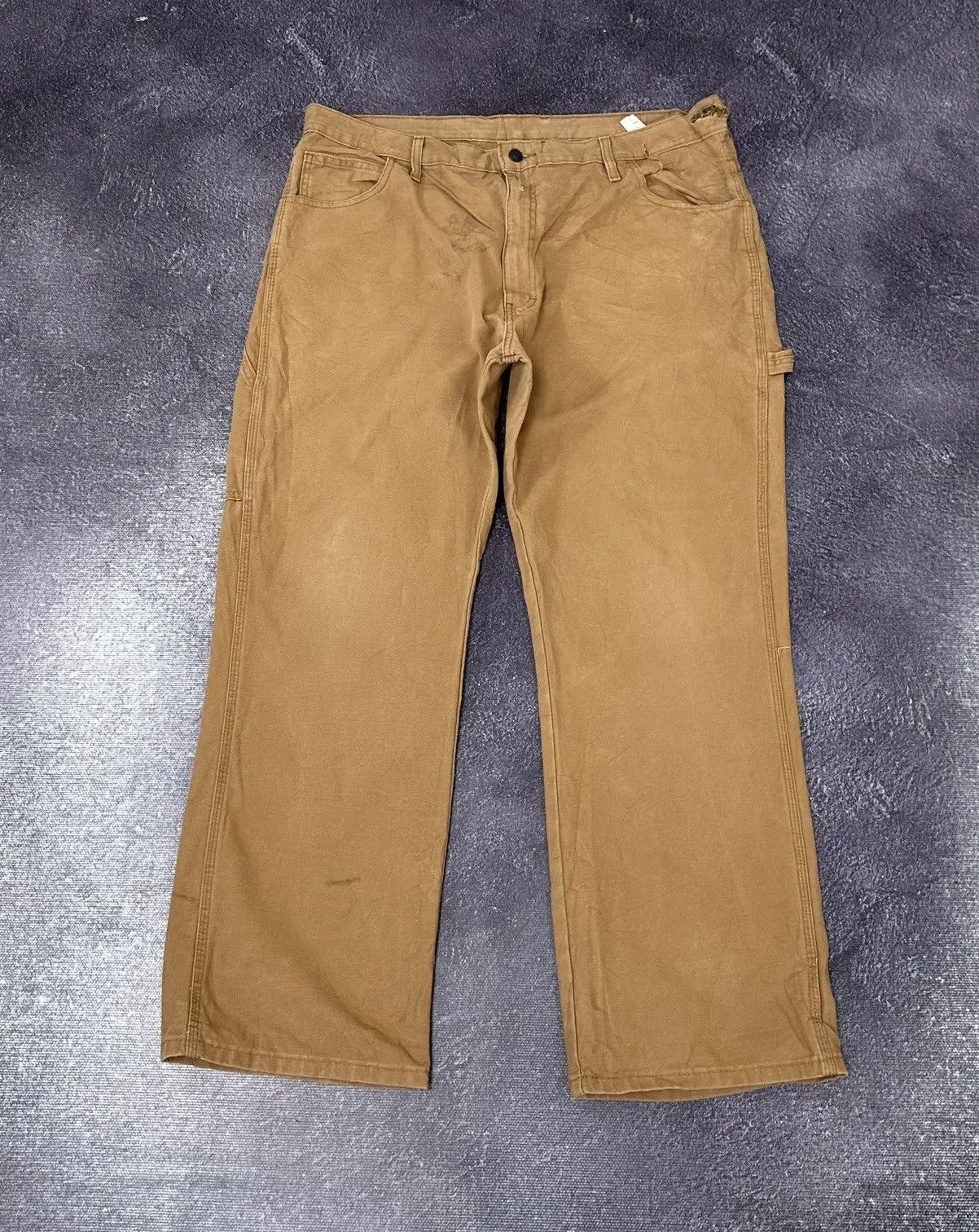 Dickies × Vintage Vintage Dickies Y2K Orange American Hype Baggy Pants Size US 40 / EU 56 - 2 Thumbnail