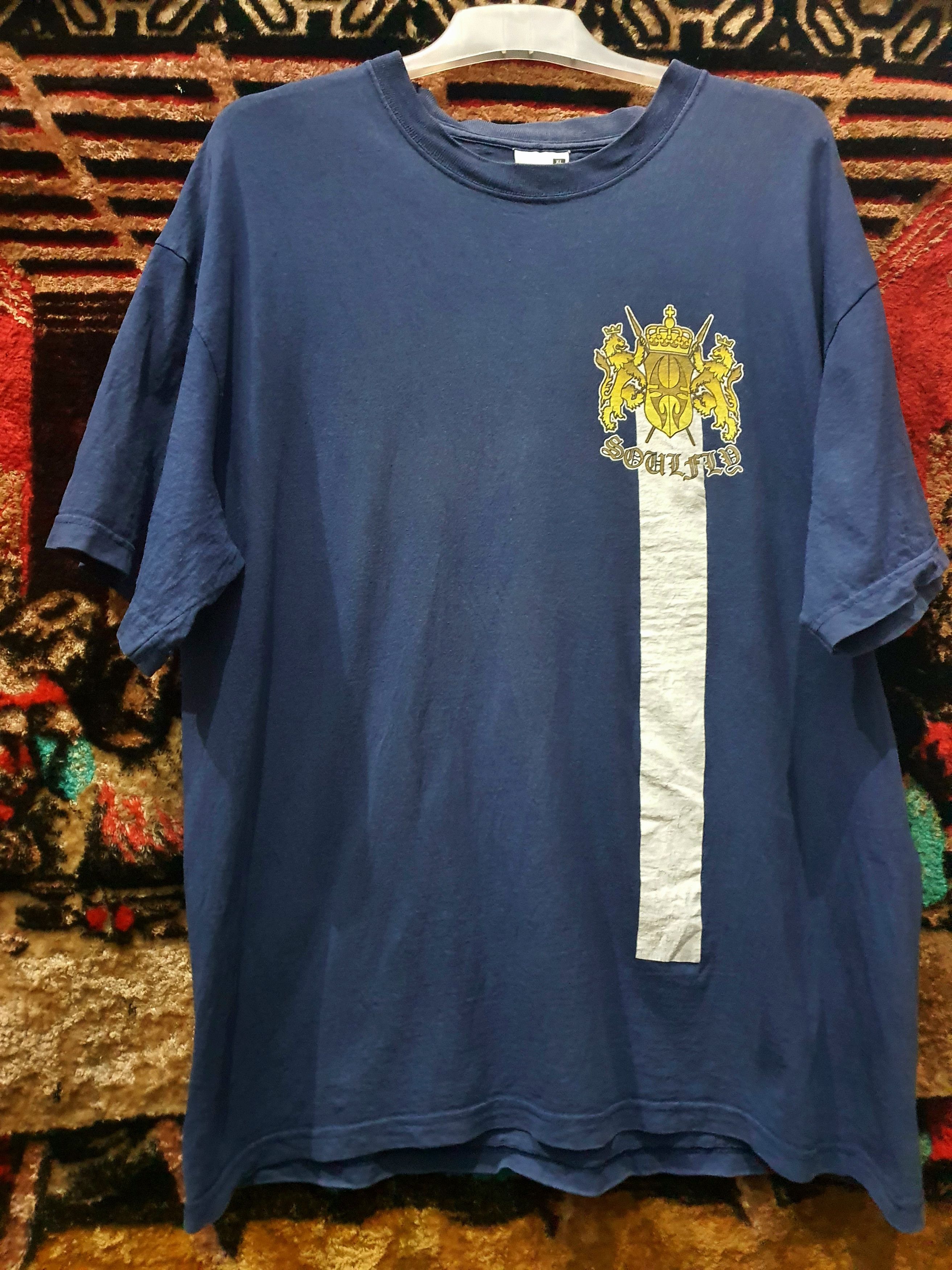 Band Tees × Vintage SOULFLY XL Size US XL / EU 56 / 4 - 1 Thumbnail