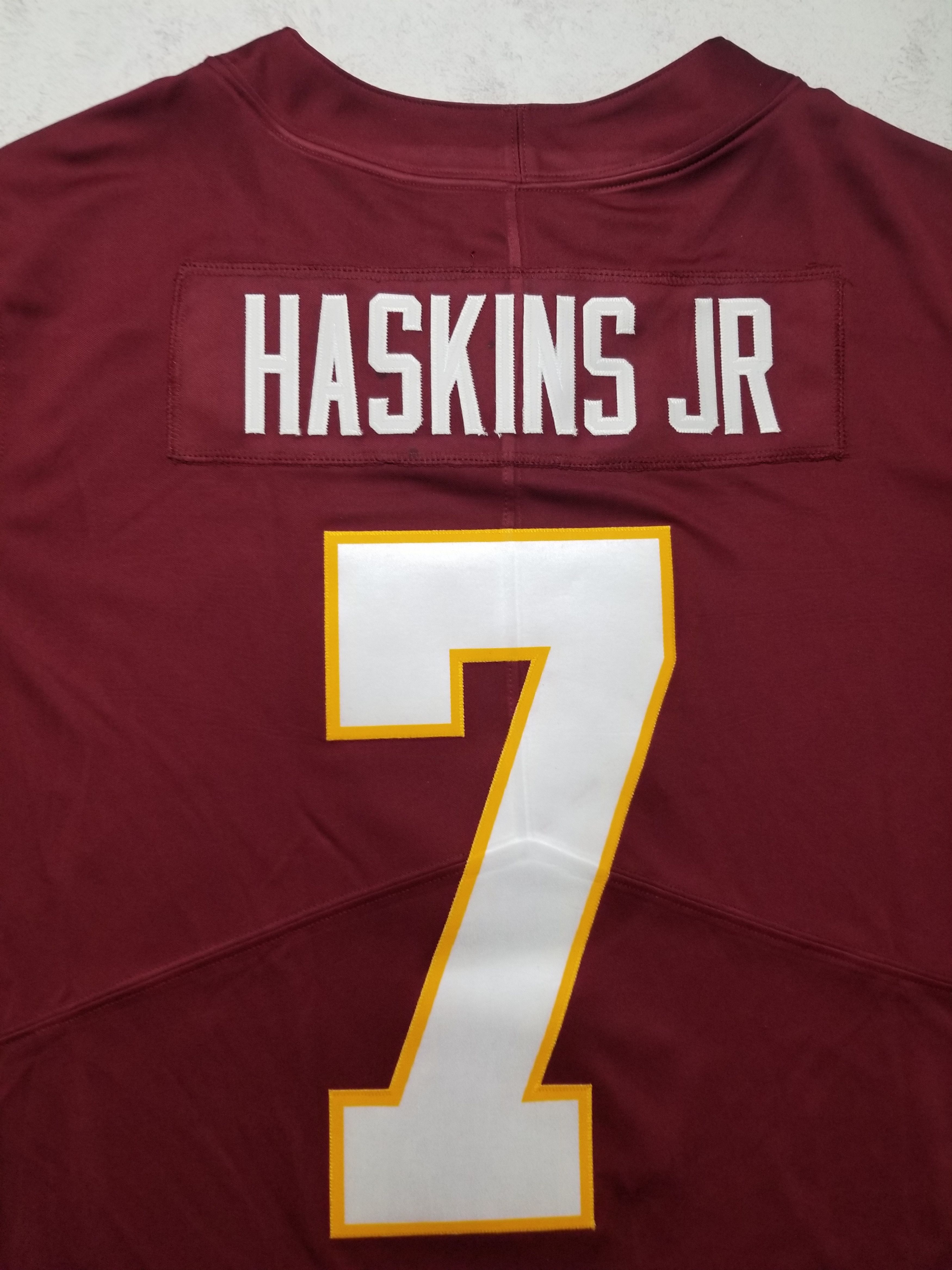 Nike Dwayne Haskins #7 Washington Redskins Limited Sewn Jersey Size US L / EU 52-54 / 3 - 11 Thumbnail
