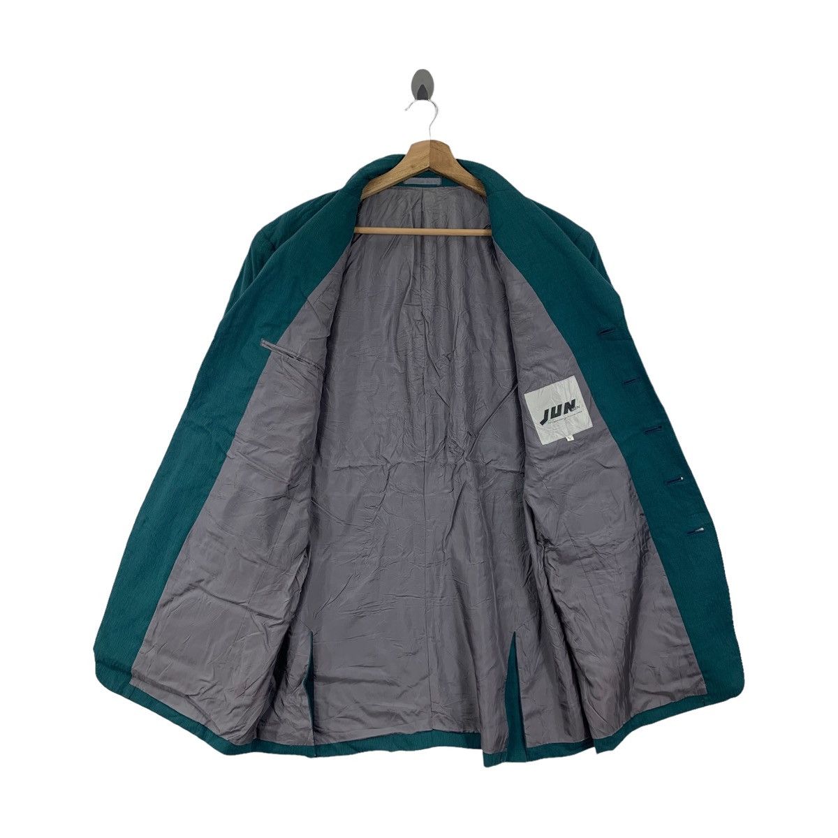 Japanese Brand Vintage JUN MEN Jun Takahashi Japanese Brand Blazer Coat Size US L / EU 52-54 / 3 - 3 Thumbnail