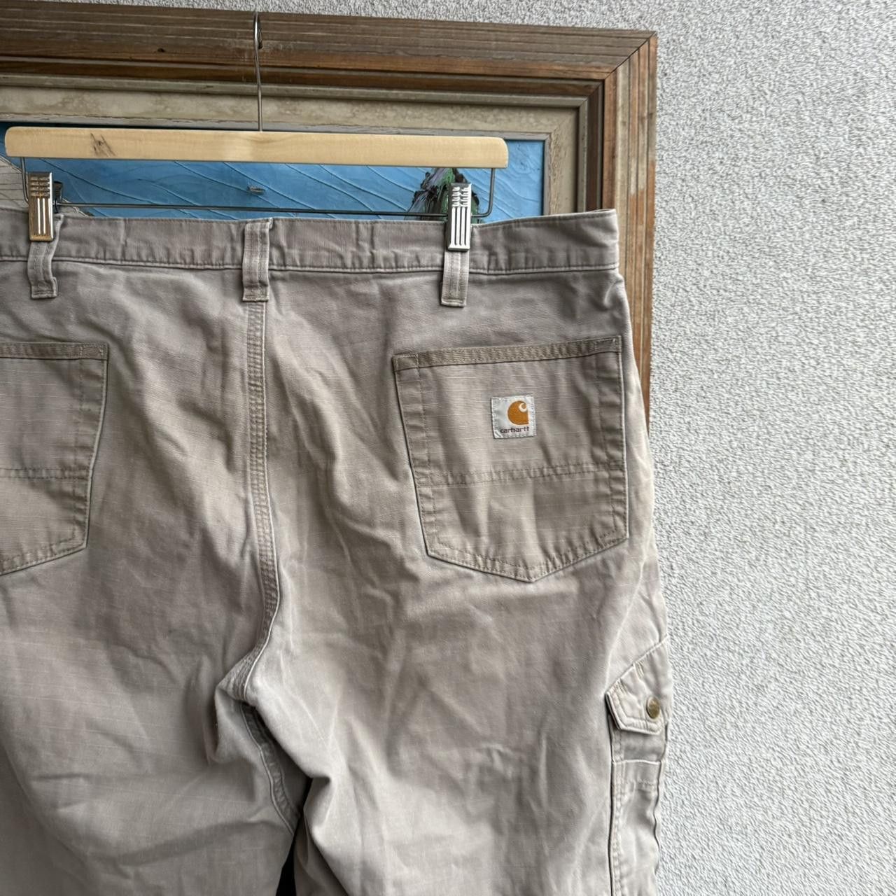 Carhartt Carhartt Vintage 90s Cargo Beige Made in Mexico Oversize Size US 38 / EU 54 - 3 Thumbnail