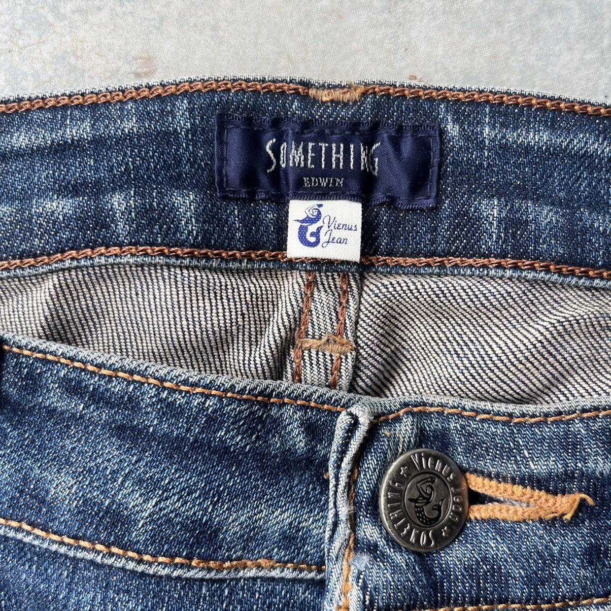 Edwin Vintage Something By Edwin Ankle Cut Jeans Size 30" / US 8 / IT 44 - 5 Thumbnail