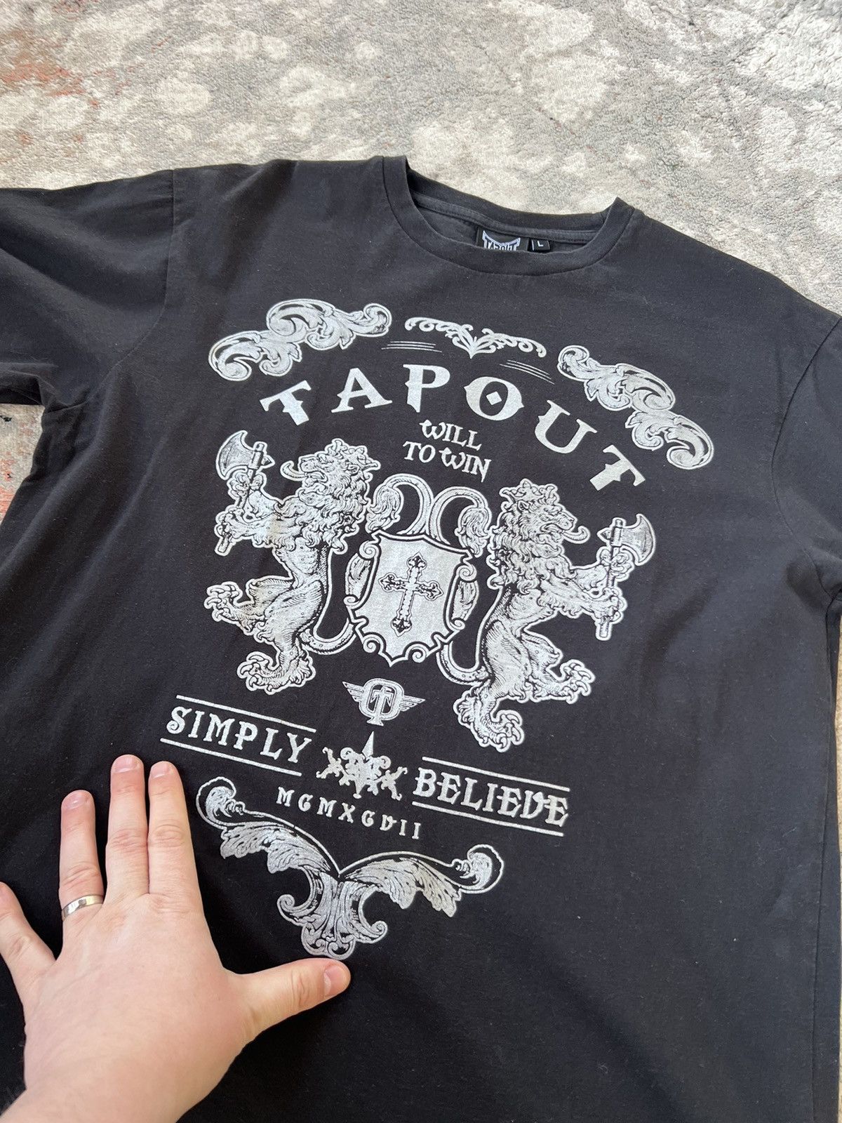 Tapout × Vintage Tapout Vintage Tee Size US L / EU 52-54 / 3 - 2 Thumbnail