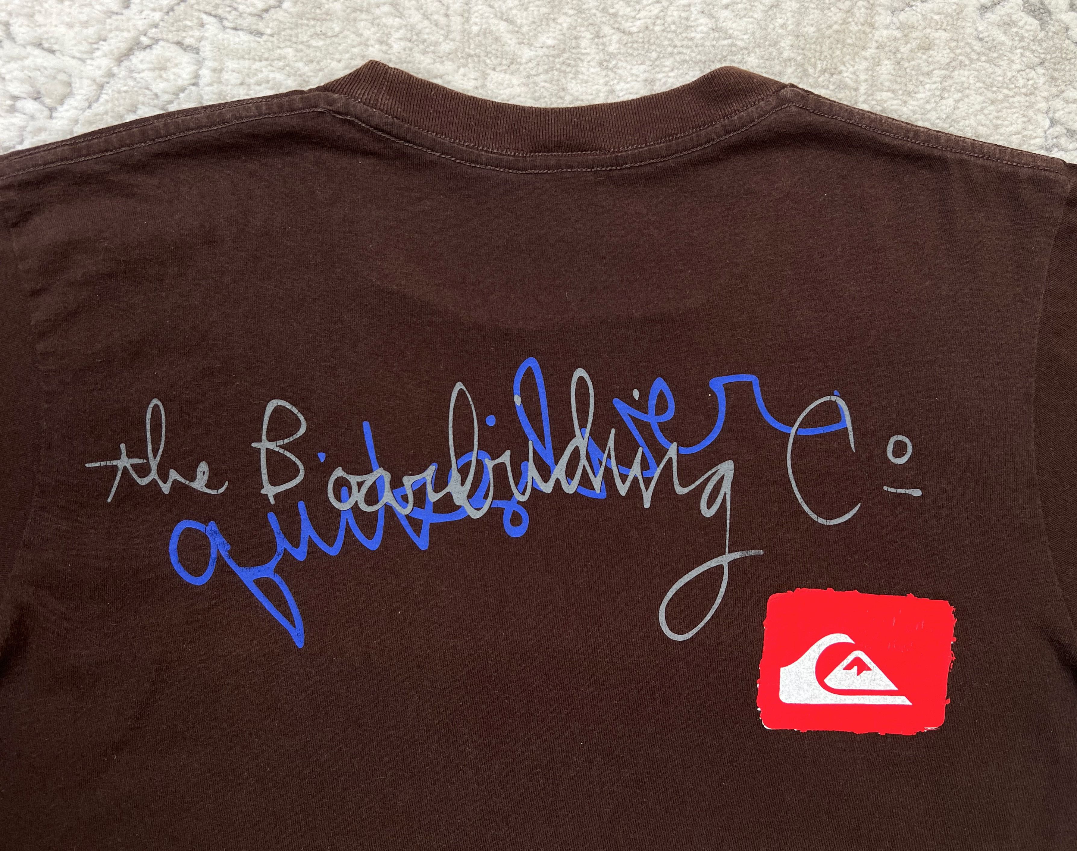 Quiksilver Vintage Quiksilver T-Shirt Big Front Back Logos Size US M / EU 48-50 / 2 - 8 Thumbnail