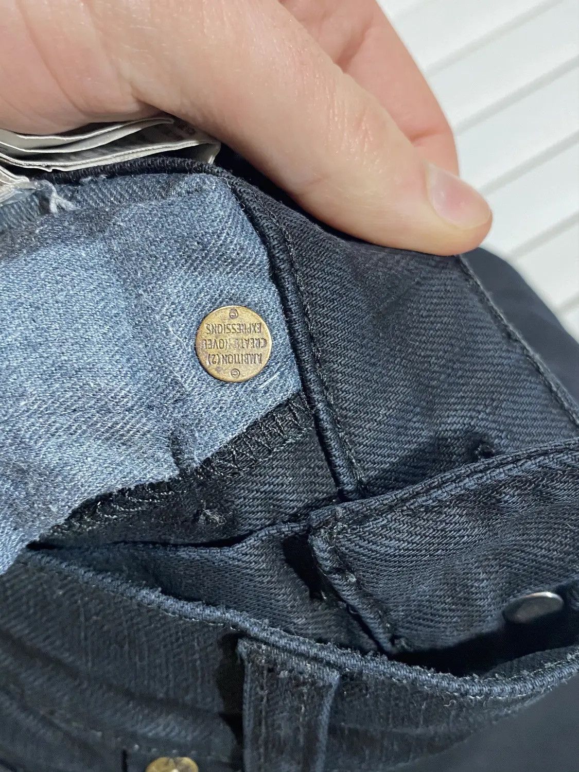 Acne Studios × Japanese Brand acne studios black denim jeans Size US 28 / EU 44 - 6 Thumbnail