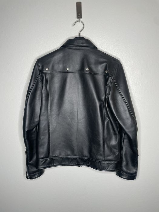 Undercover Undercover Studded Leather Western Work Jacket | Grailed