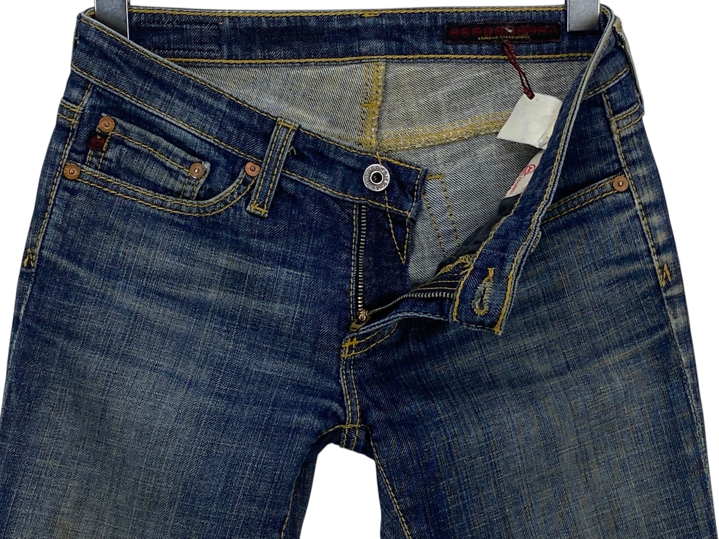 AG Adriano Goldschmied Adriano Goldschmied Low Rise Jeans Made in USA Size 25" / US 0 / IT 36 - 8 Thumbnail